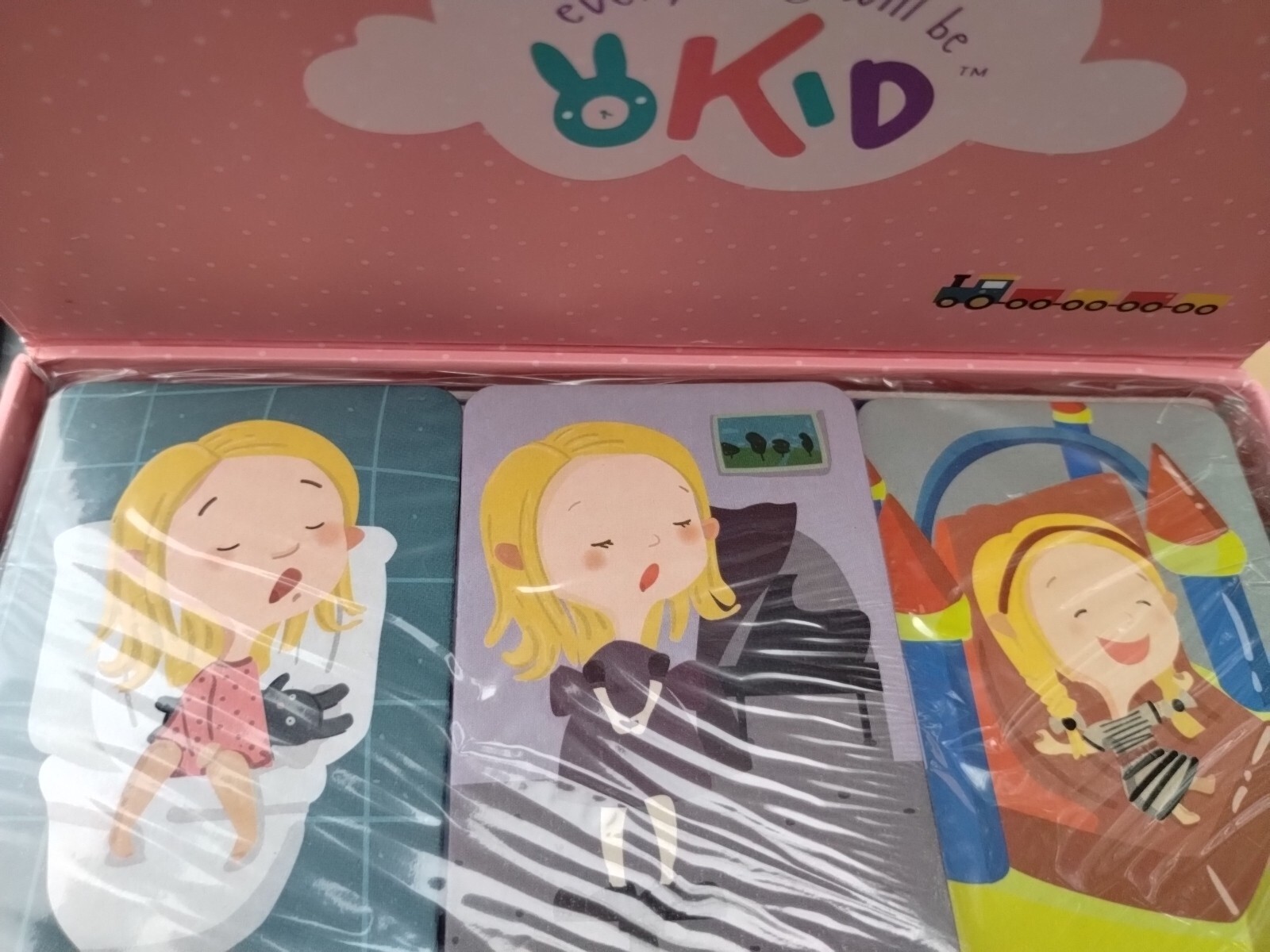 OKID Magnetic Picture Cards for Kids, Picture Visual Schedule for Daily Routines