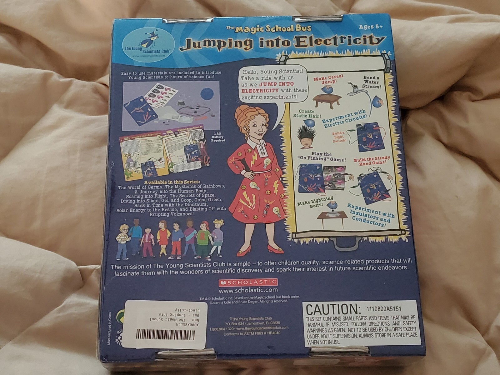 THE MAGIC SCHOOL BUS Jumping Into Electricity Kit *NEW & SEALED* STEM Science