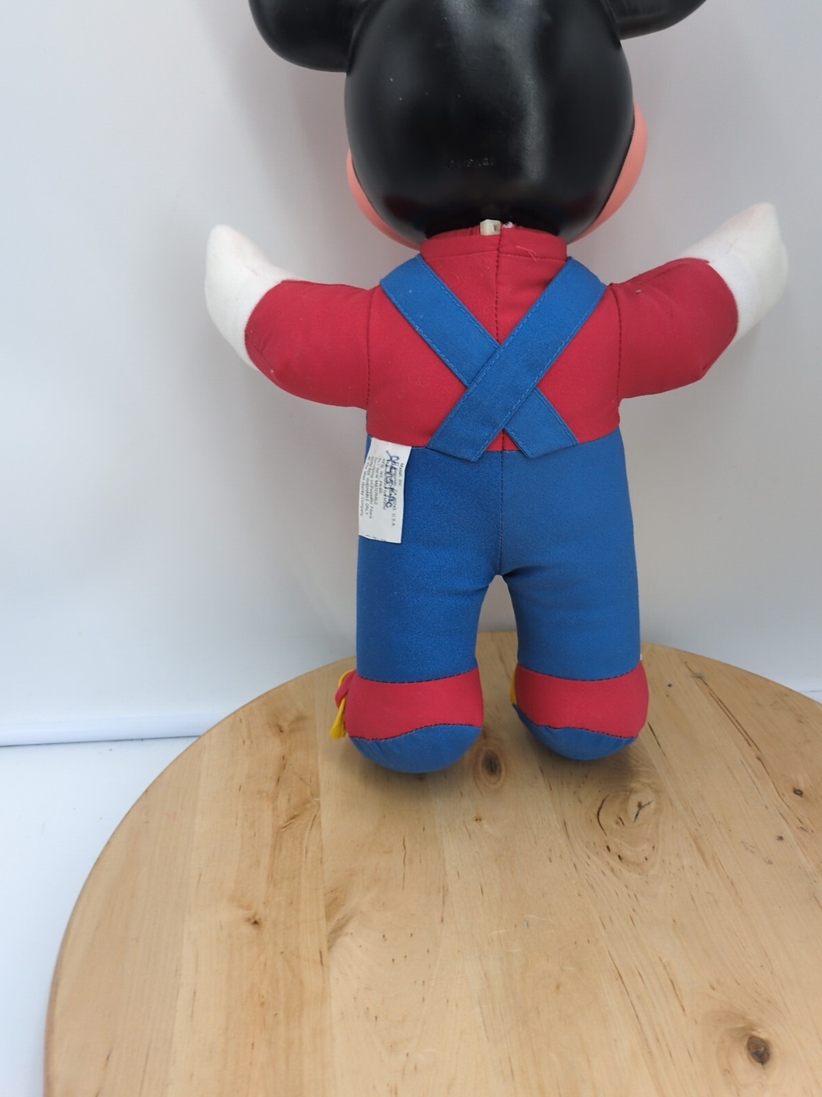 Mattel Mickey Mouse Learn How to Dress Doll Plush Toy Disney Vintage 1980s