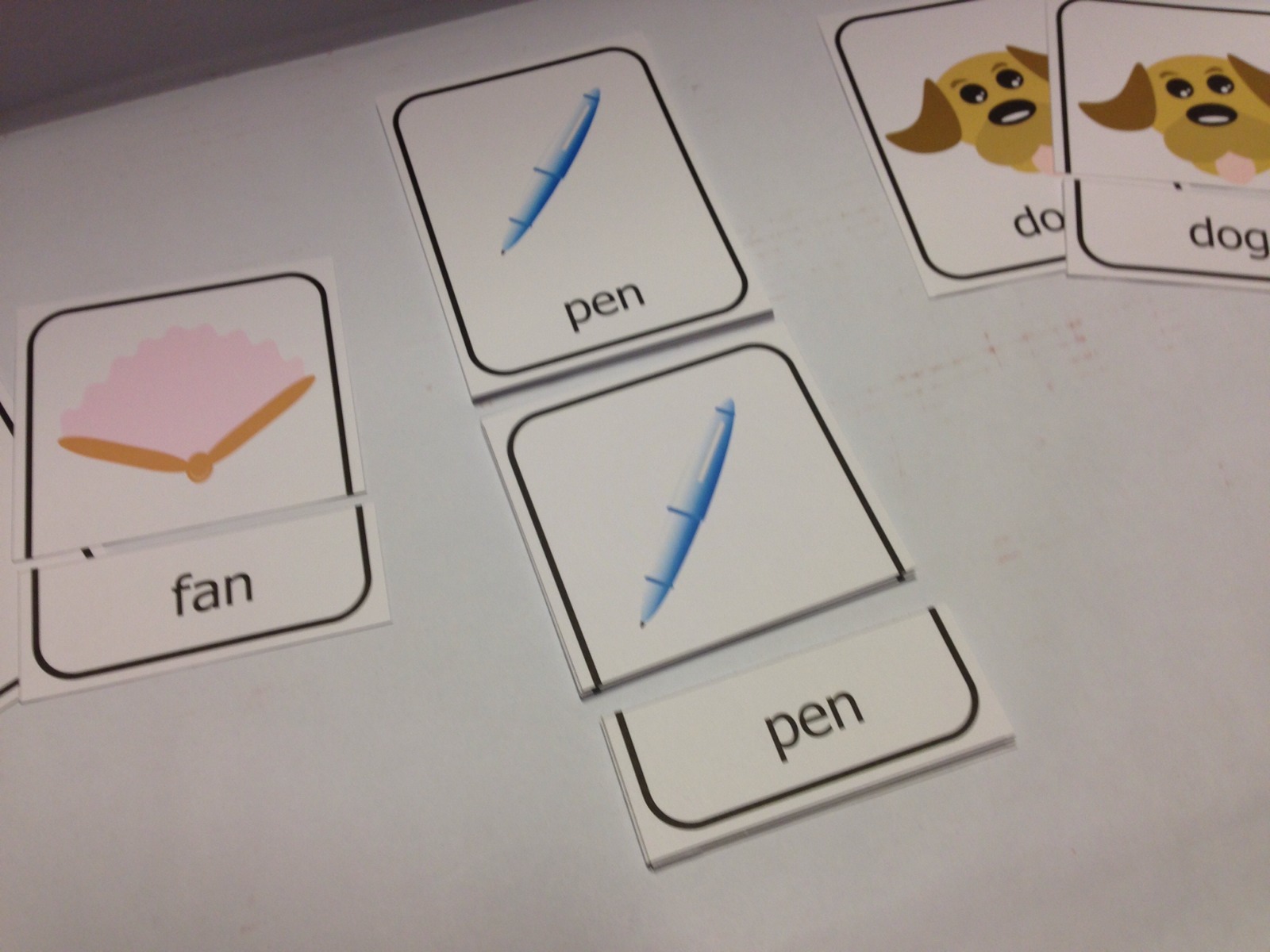 Three Part Cards – Cvc Words CVC WORDS AND PICTURES CARDS Teaching supplies