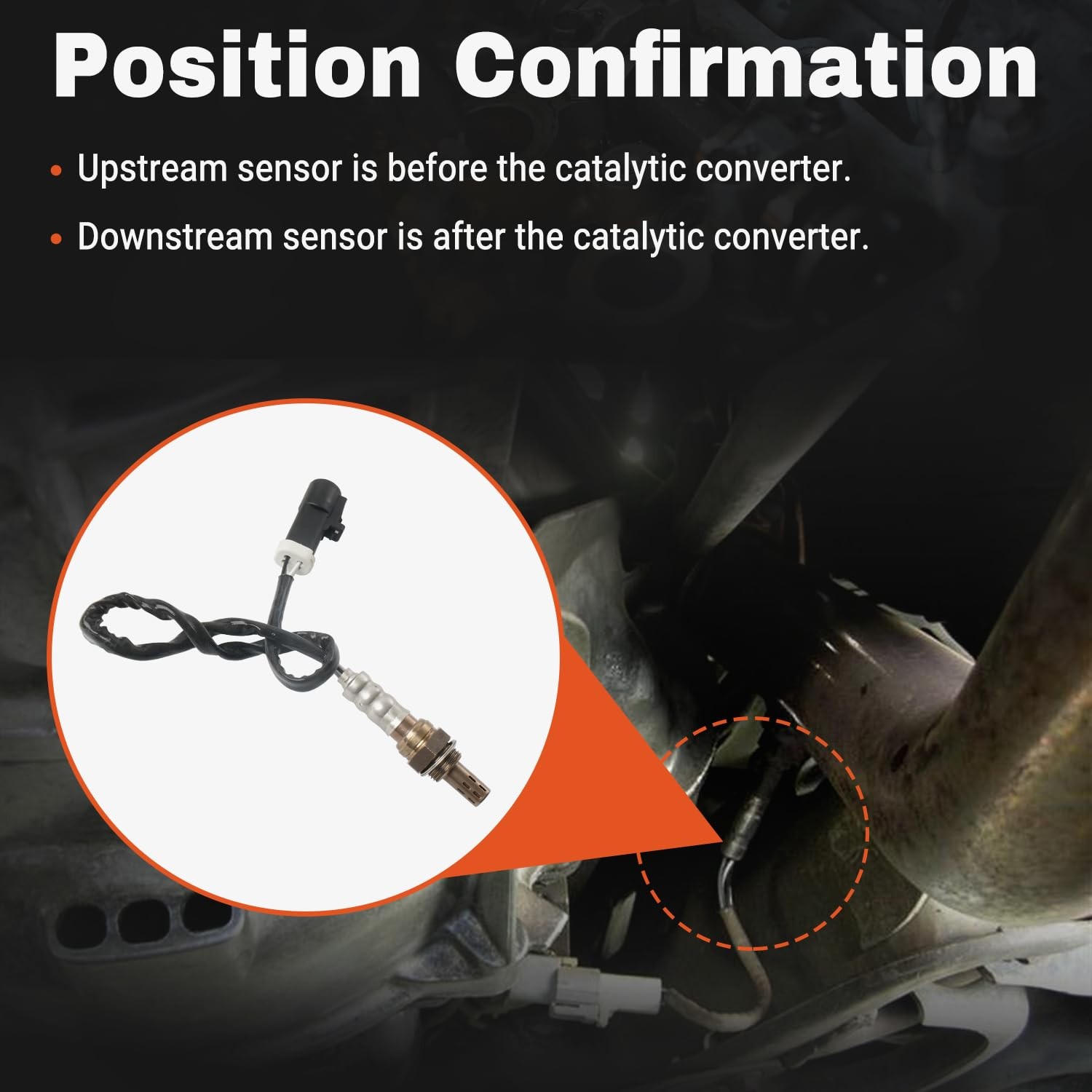 4PCS 15717 Oxygen Sensor Upstream Downstream O2 Ford F150 Replacement