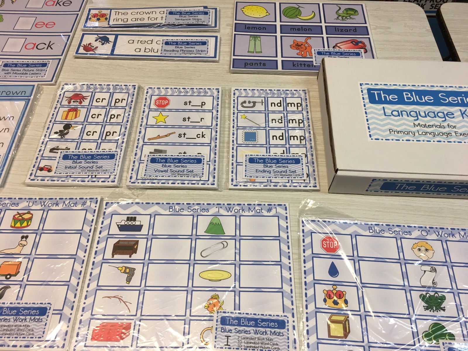 The Pink, Blue & Green Series – all 3 Language Kits Montessori (PRINTED) 500 pgs
