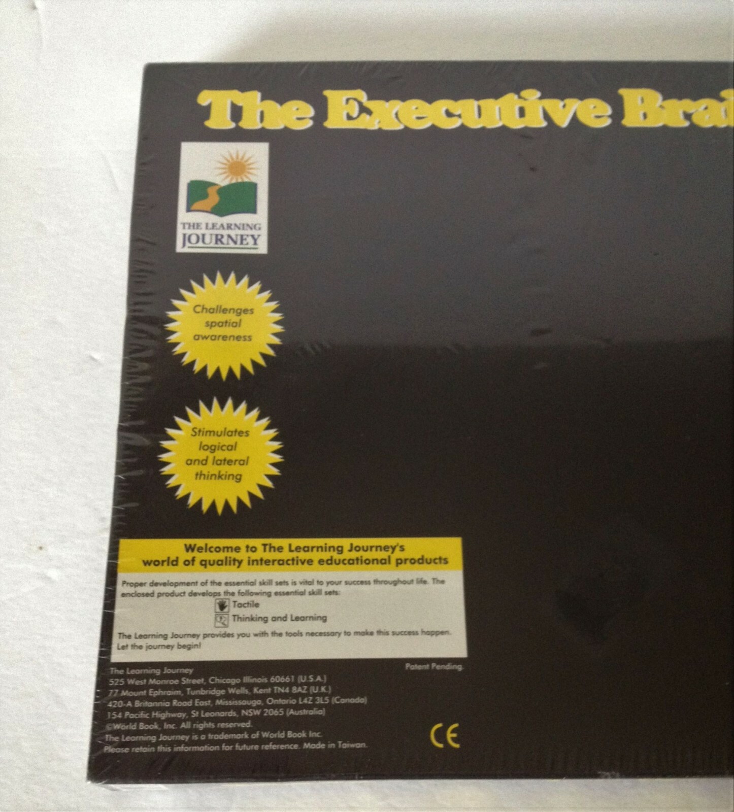 The Learning Journey EXECUTIVE BRAIN TWISTER Thinking LOGIC SKILL SET NEW Tools