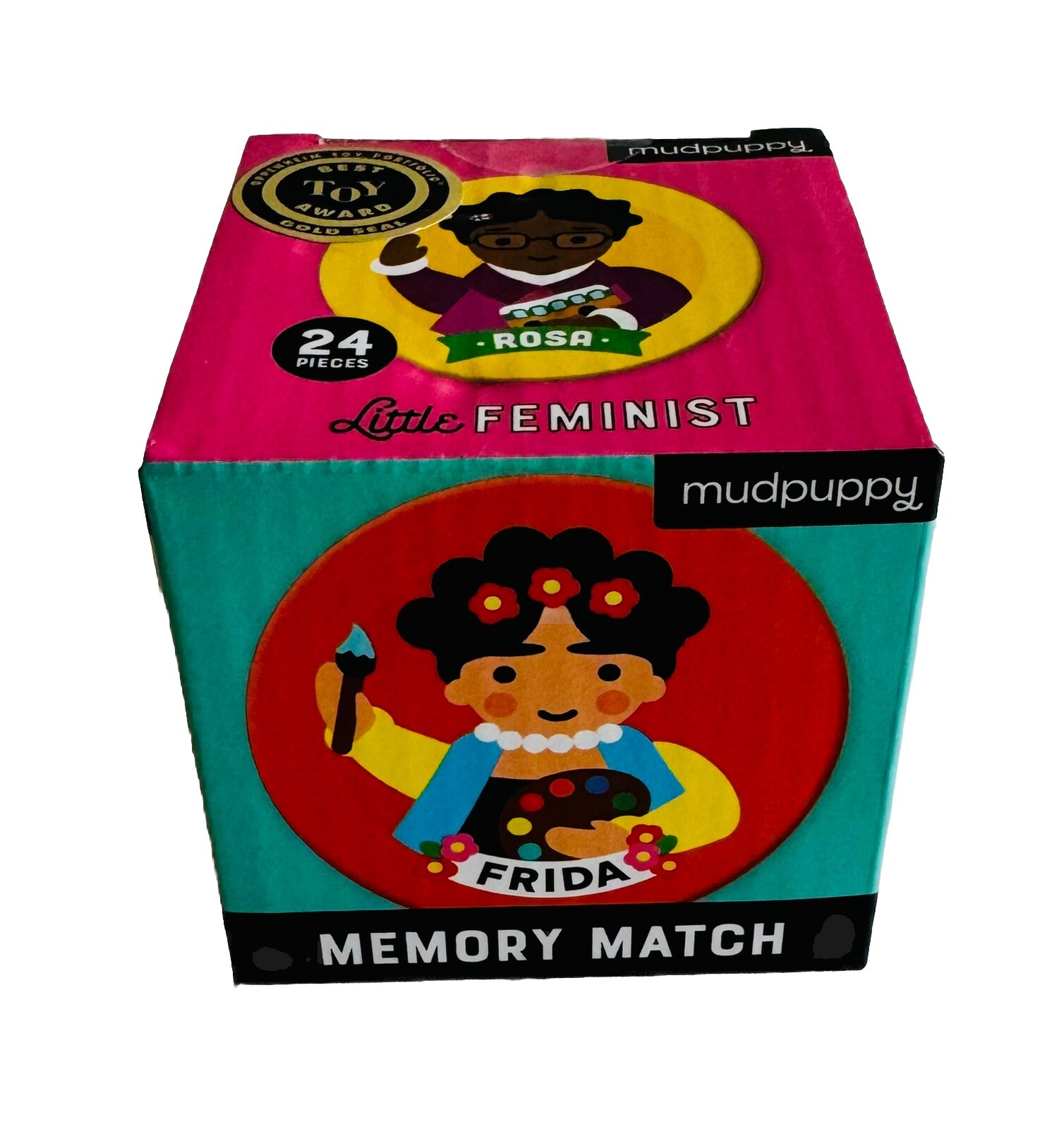 Mudpuppy Little Feminist Mini Memory Match Kids Game – FREE SHIP