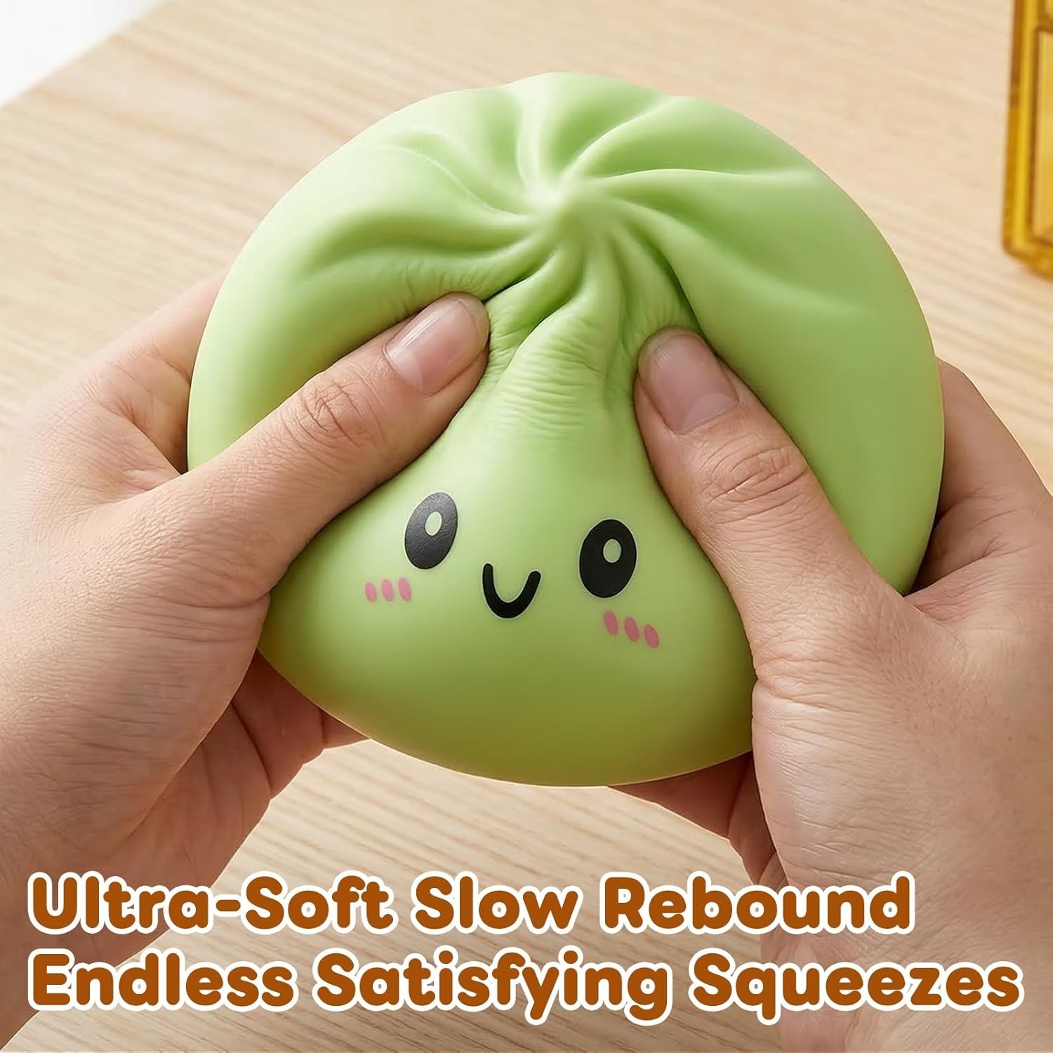 Dumpling Squishy Mystery Blind Pack – Soft Bun Stress Toy Random Surprise