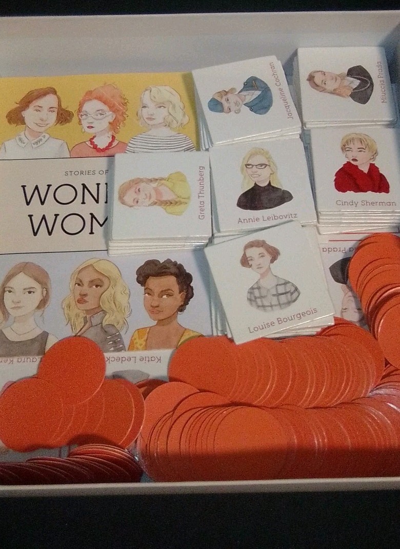 Games For Women_Wonder Women A Bingo About Women In History_5 Missing OrngPieces