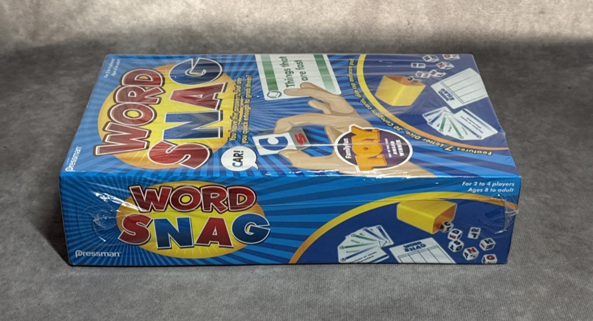 Pressman Word Snag Game 2012 Toy of the Year Award Winner Word Dice Game
