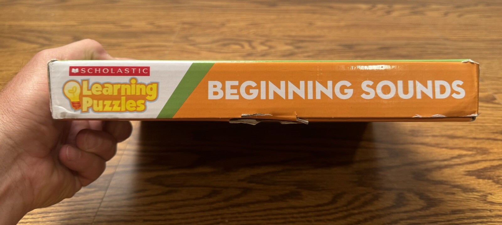 Scholastic Learning Puzzles Beginning Sounds Ages 5+
