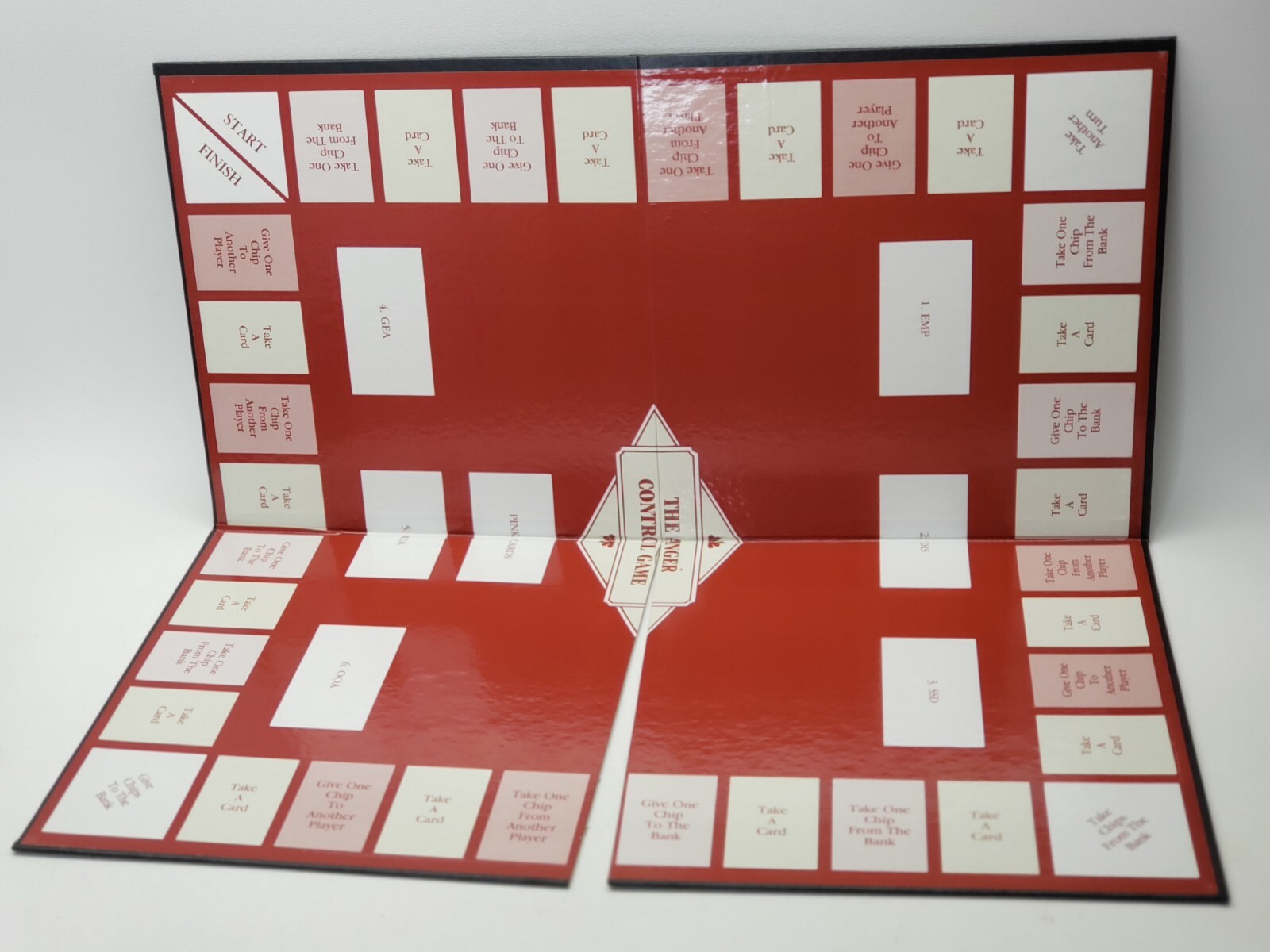 Vintage The Anger Control Game Therapy Guidance Counselor Complete New Open Box
