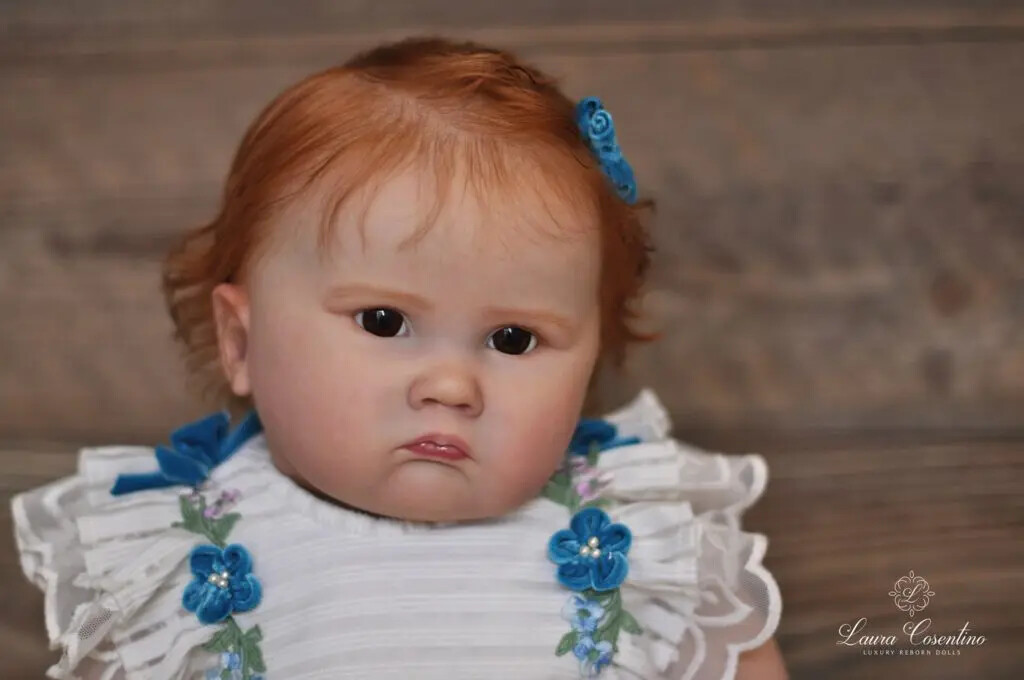 25″ Reborn Doll Kit Charlotte Fresh Color Doll Toddler Unfinished Parts with COA