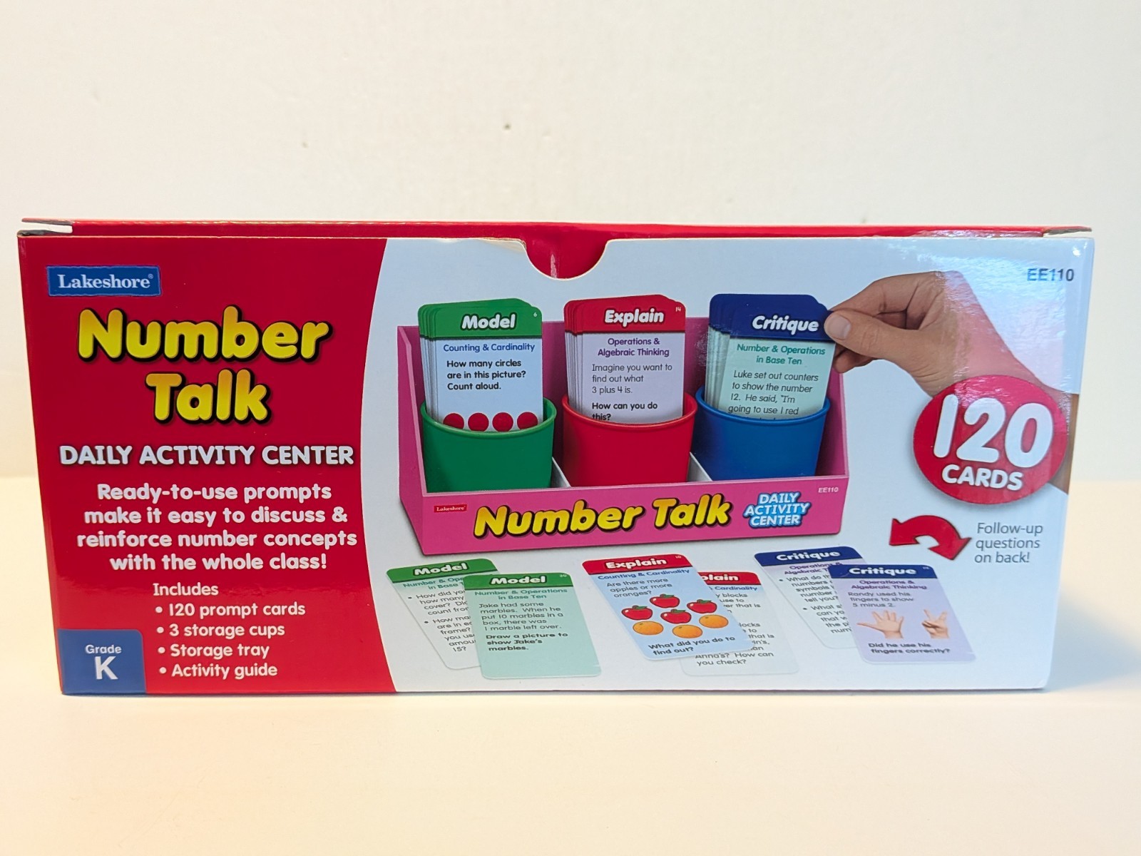 Lakeshore Number Talk Class Daily Activity Center EE110 Numbers Concepts Grade K