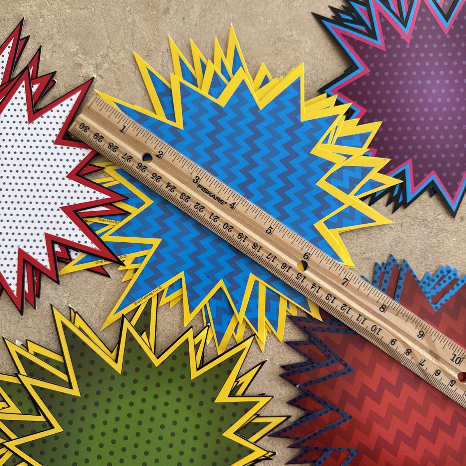 Bulletin Board Cutouts Classroom – Party Decor – Pom Pom Package