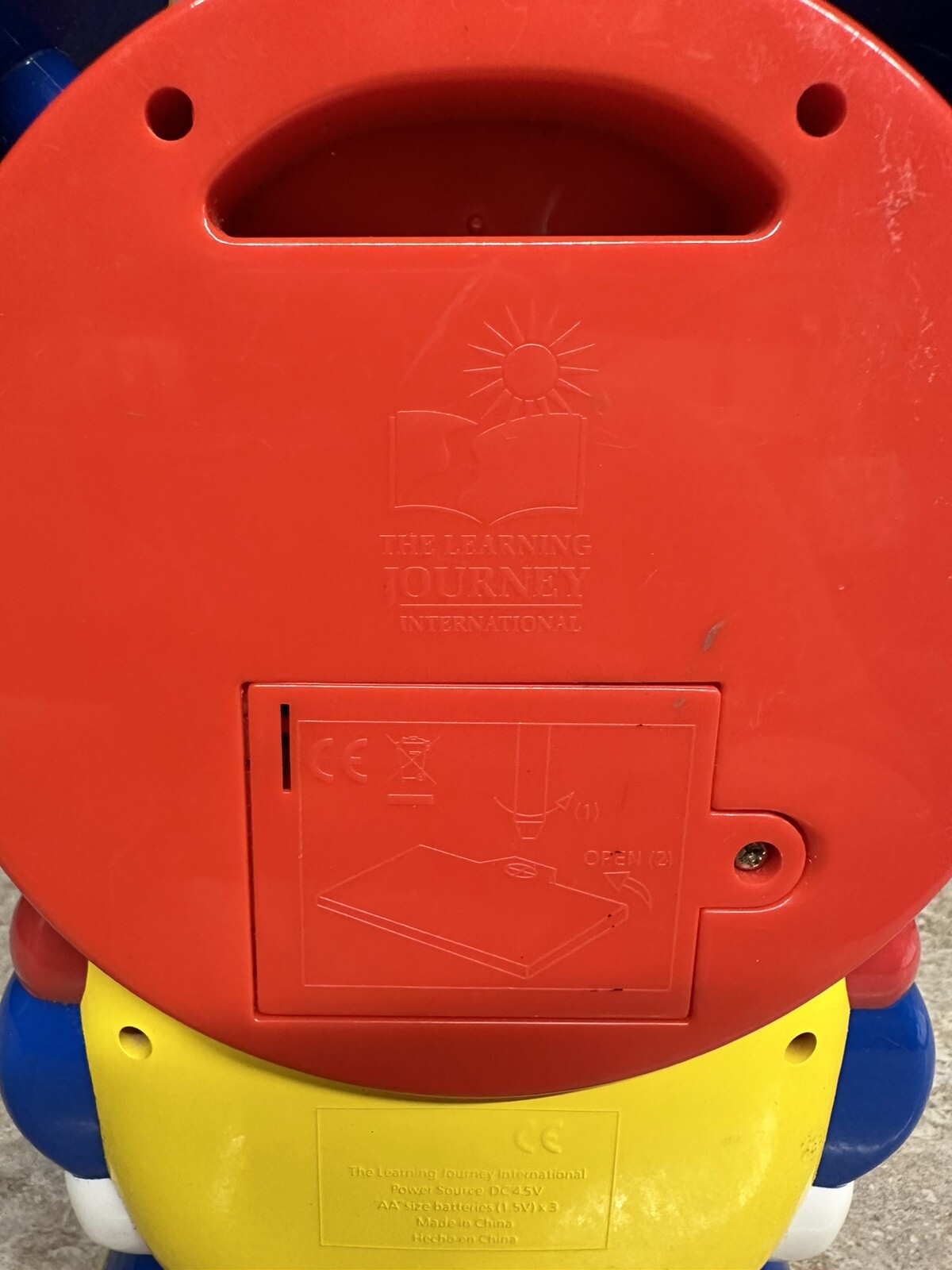 THE LEARNING JOURNEY TELLY THE TEACHING TIME DIGITAL CLOCK TOY TESTED WORKS