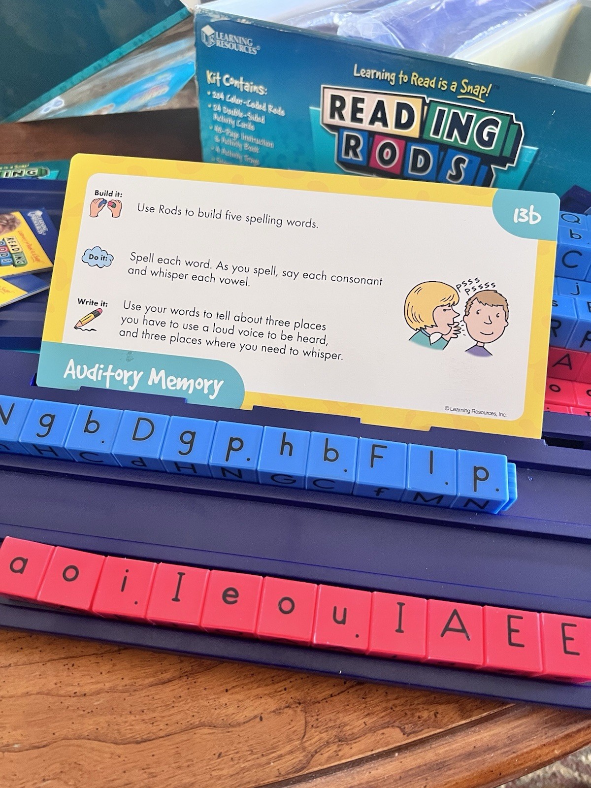 Learning Resources Reading Rods Spelling Set HUGE LOT of 196 Pieces LER 7131