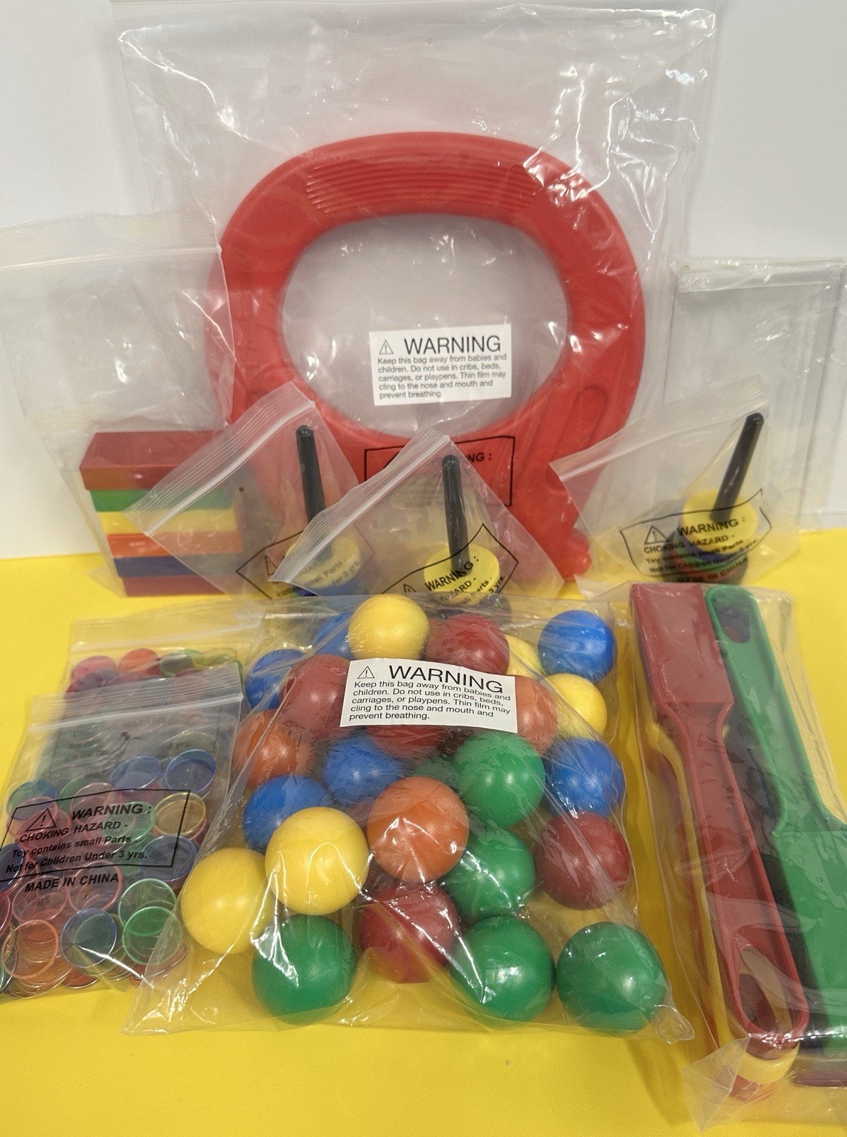 Excellerations Maximum Value Magnet Set of 261 with Storage Ages 3-6 MAGMAXB