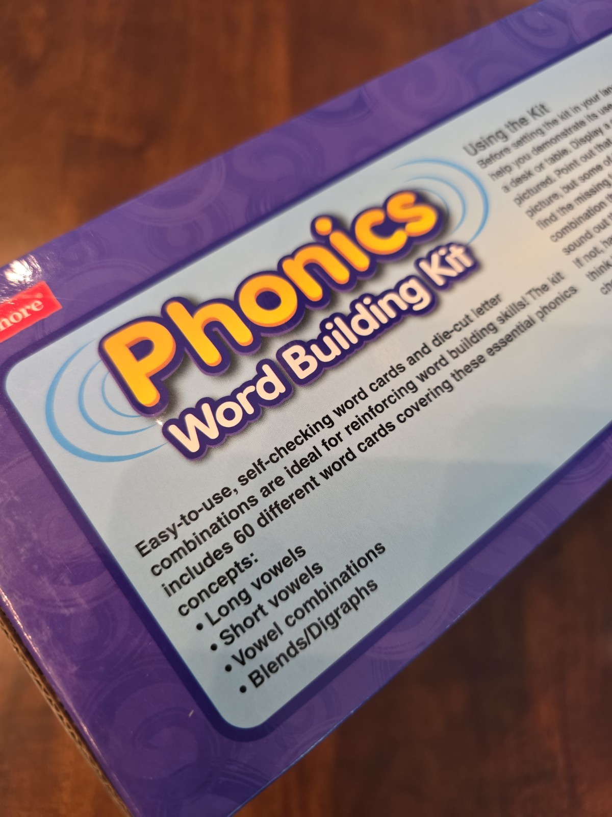 Lakeshore Phonics Word Building Kit Hands-on Vowels Digraphs Blends NEW
