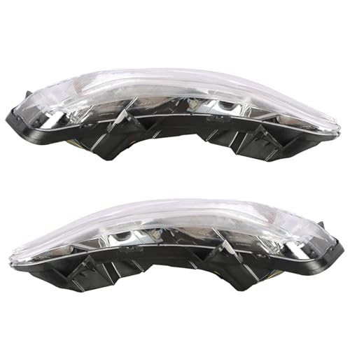 2-Pack Bumper Turn Signal Lights w/DRL Fog Lamps Assembly Left + Right