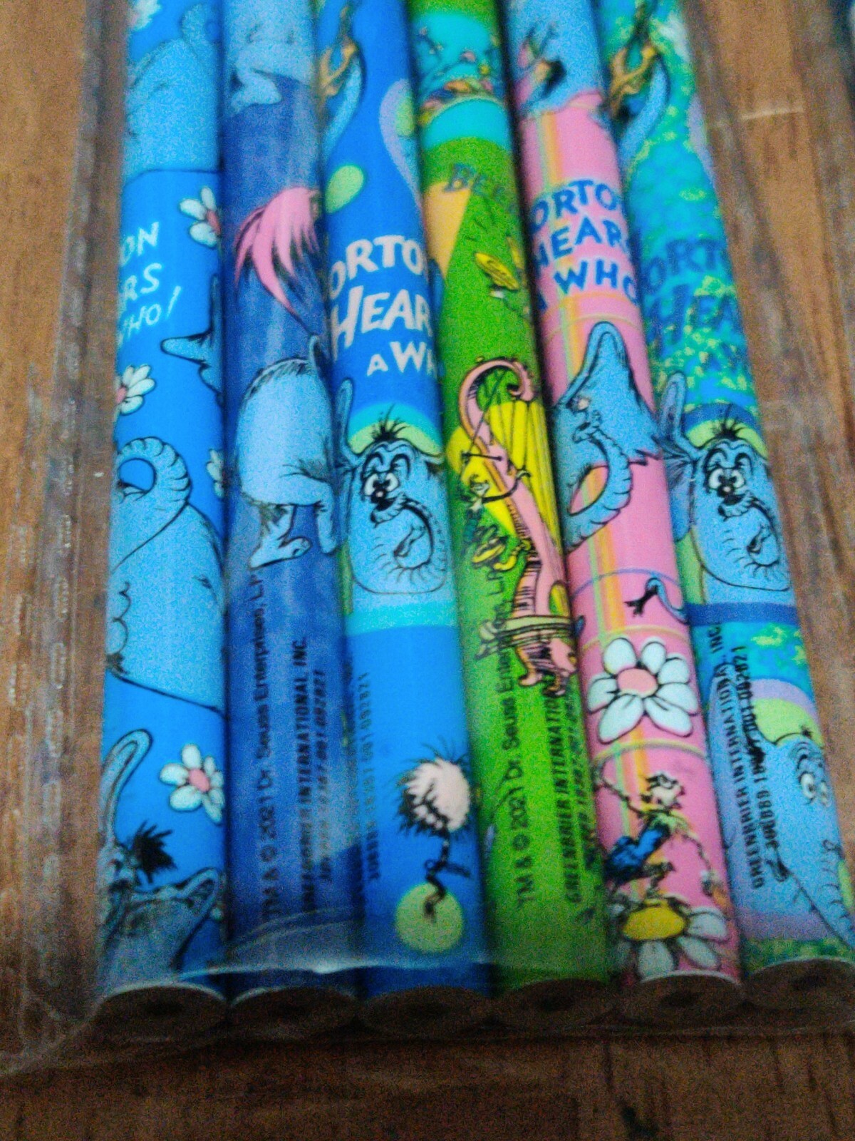 Mixed Lot Of 4 Dr. Seuss Pencil Packs!