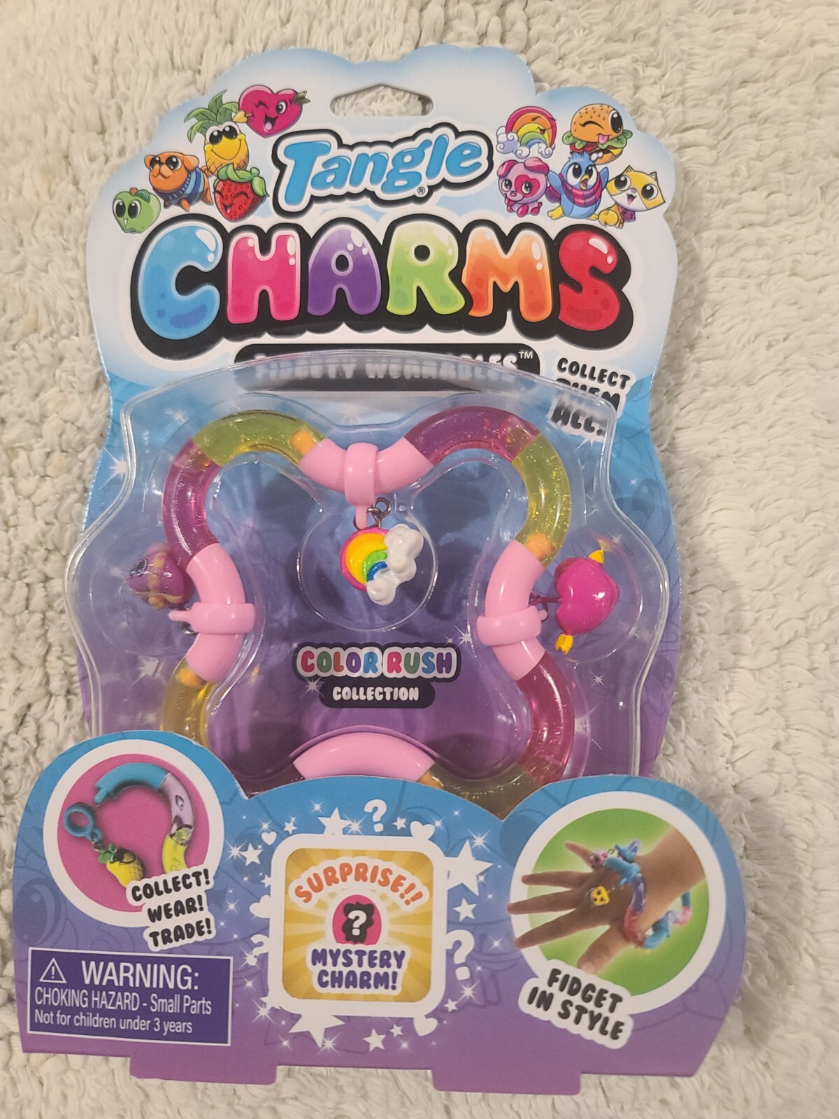 Tangle Charms Fidgety Wearables Color Rush Bracelet Style