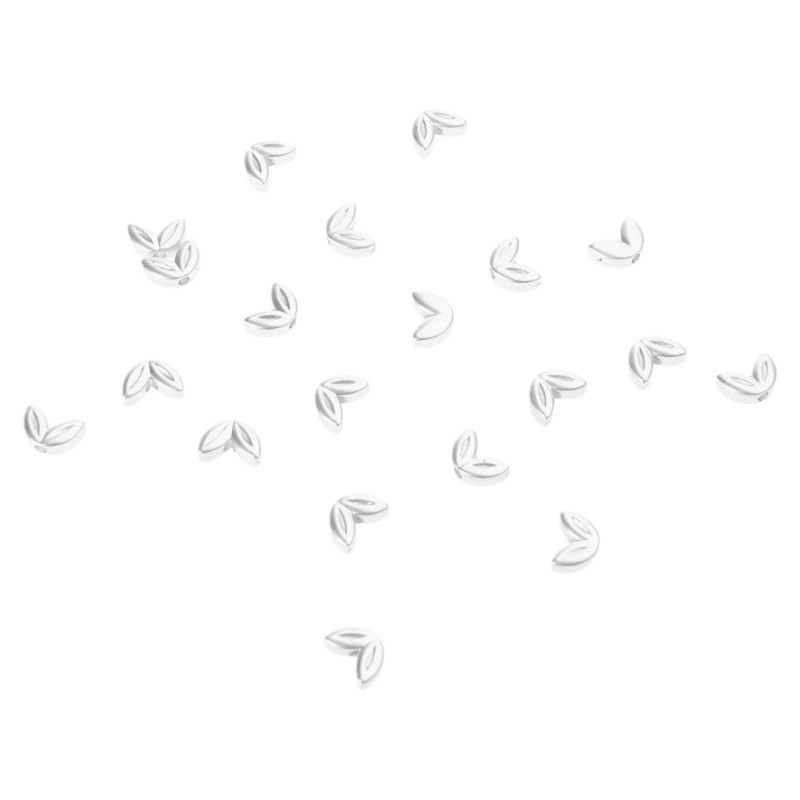 20Pcs Double Hole Spacer Beads for Crafting Unique Jewelry Earring Accessories