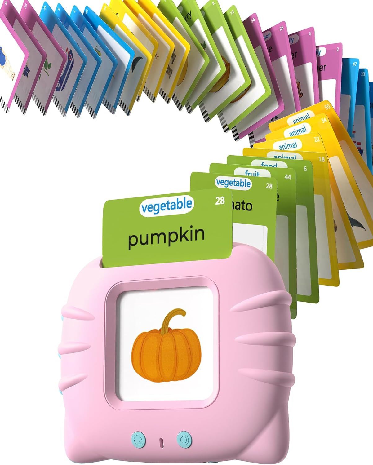 Talking Flash Cards for Toddlers 1 2 3 4 Year Olds, Montessori Language Learning