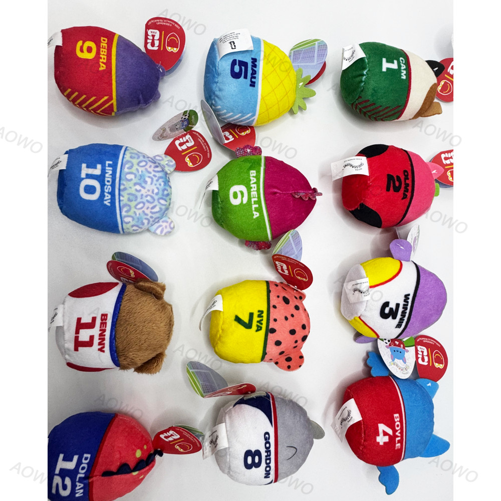 12PCS Set Mc DONALD’S Squishmallows World Cup New 2026 Happy Meal Toys