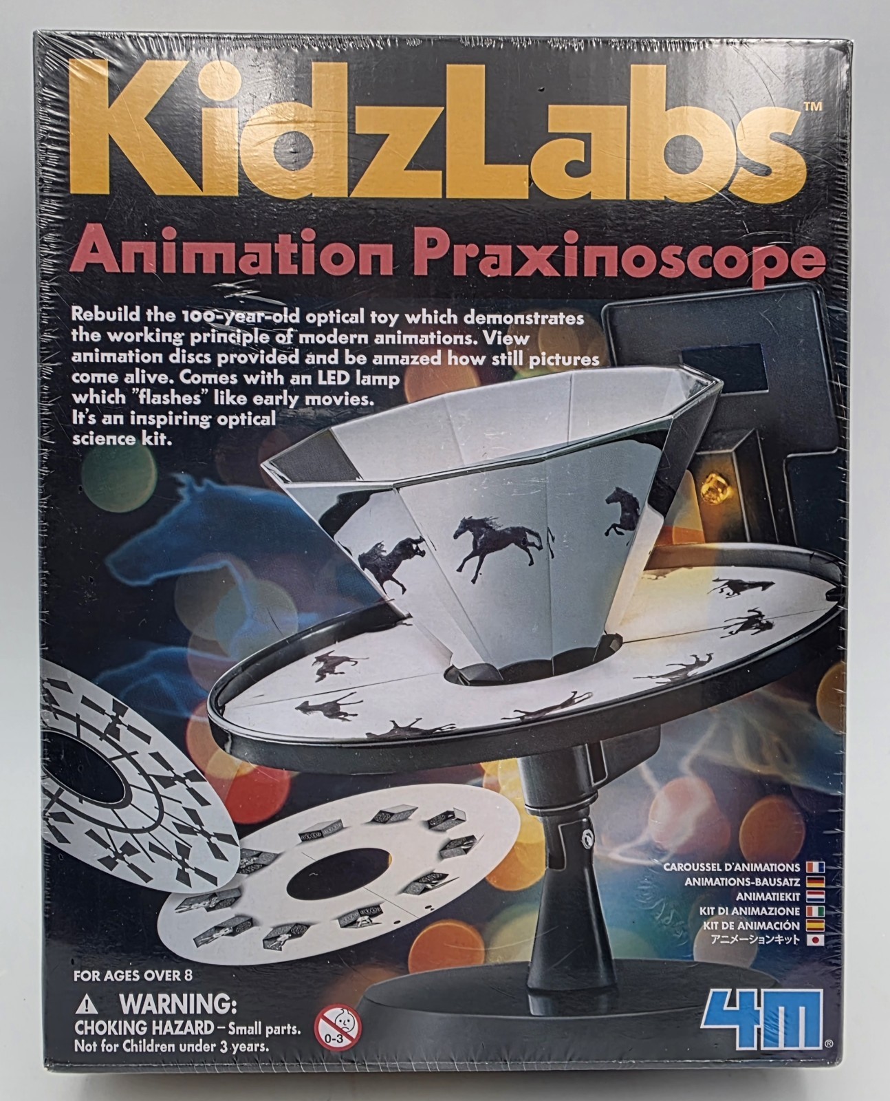 4M KidzLabs Animation Praxinoscope Educational Science Kit (New | NIB | Sealed)