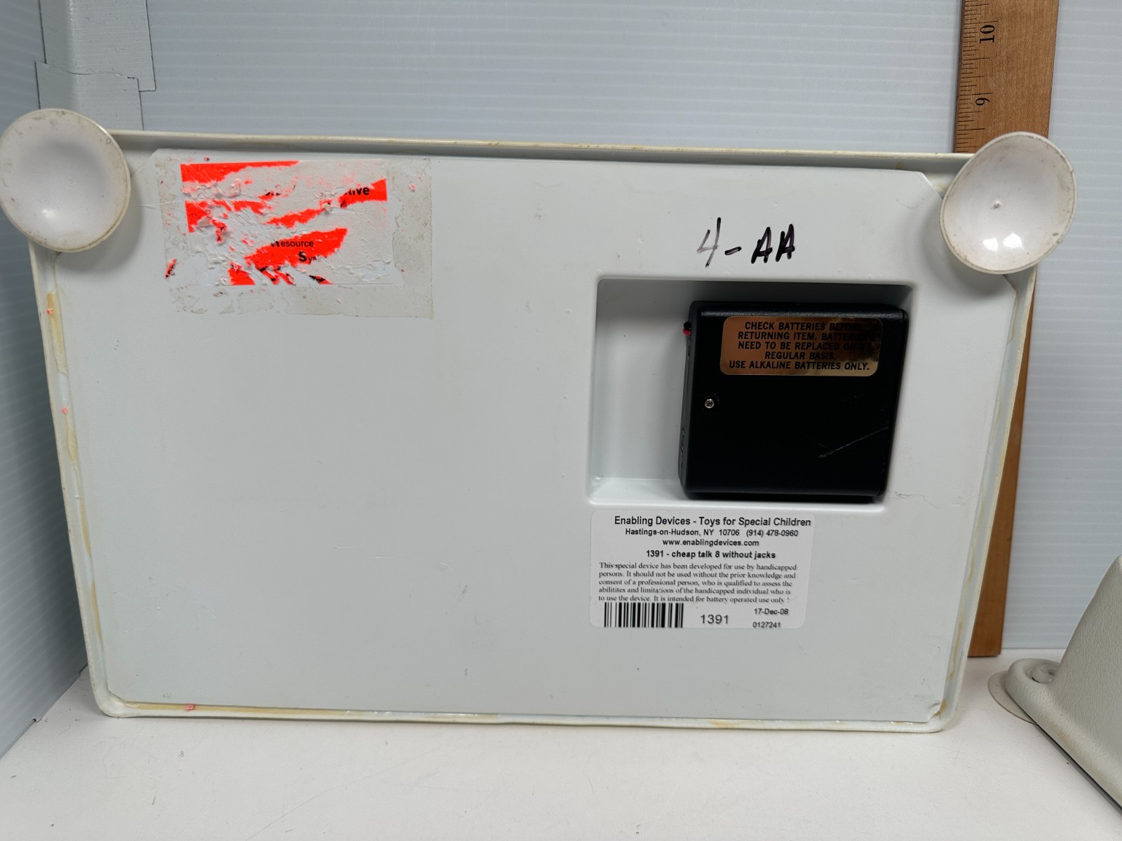 Enabling Devices 1391 Cheap Talk 8 2391A 6 Level Communicator Level Untested