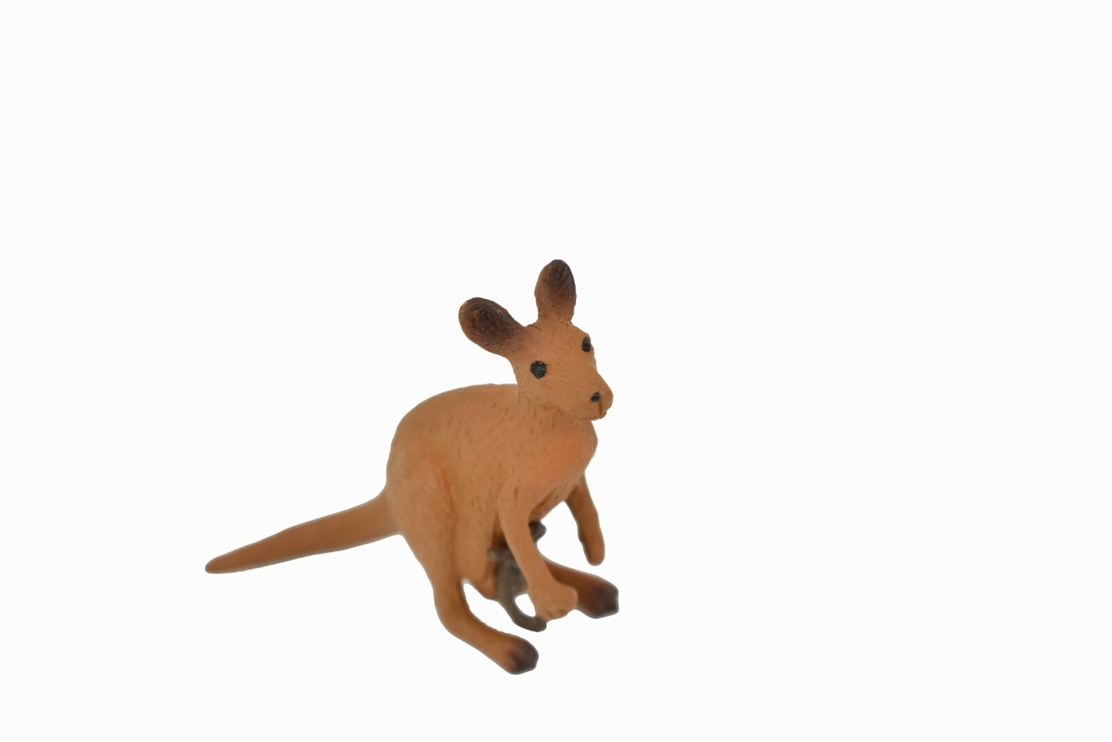 Kangaroo with Baby, Plastic Replica 2 1/2-inch long – F1757 B42
