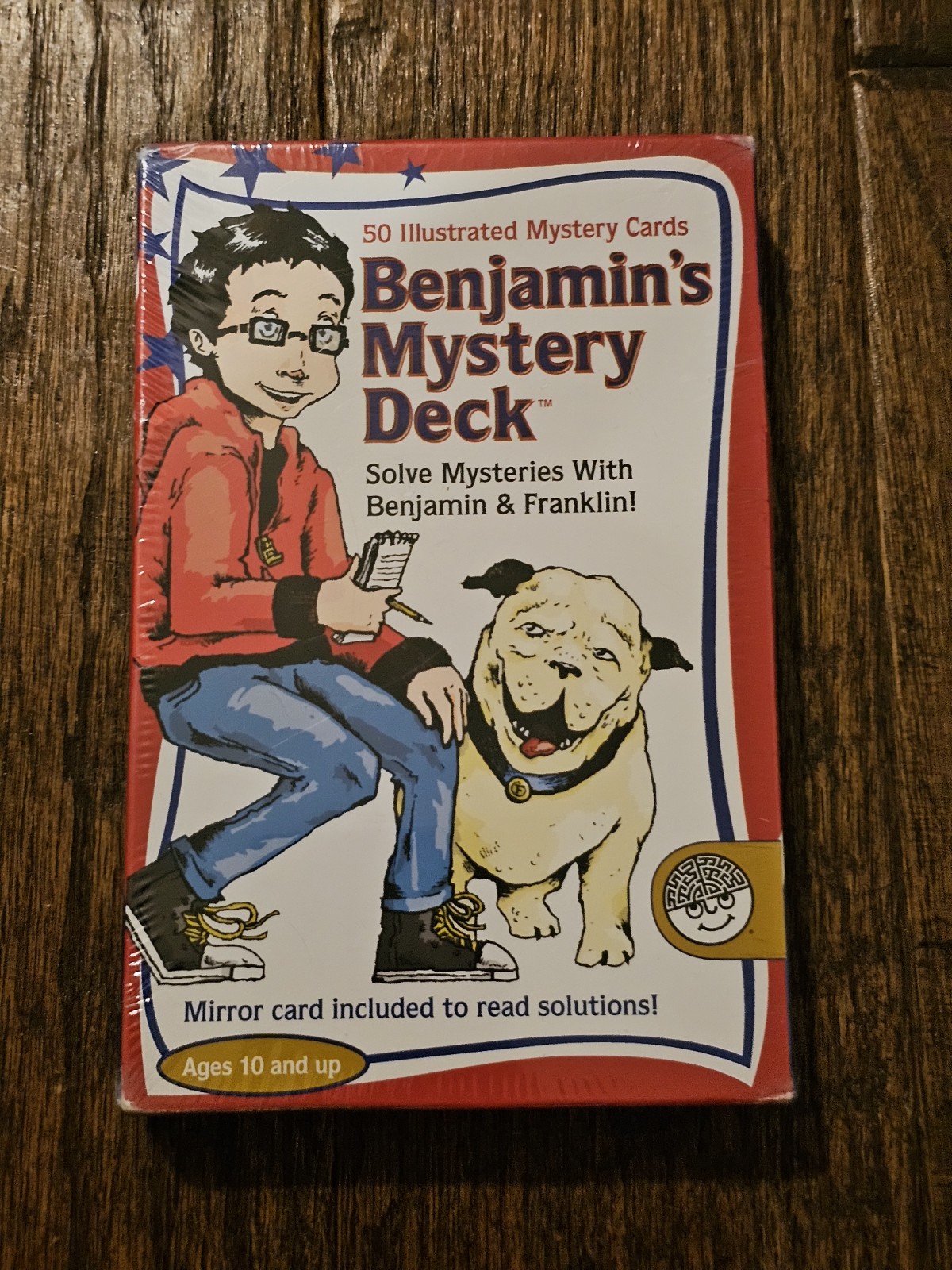 Benjamin’s Mystery Deck by Mary Logue 2011 MindWare 50 Cards New Sealed