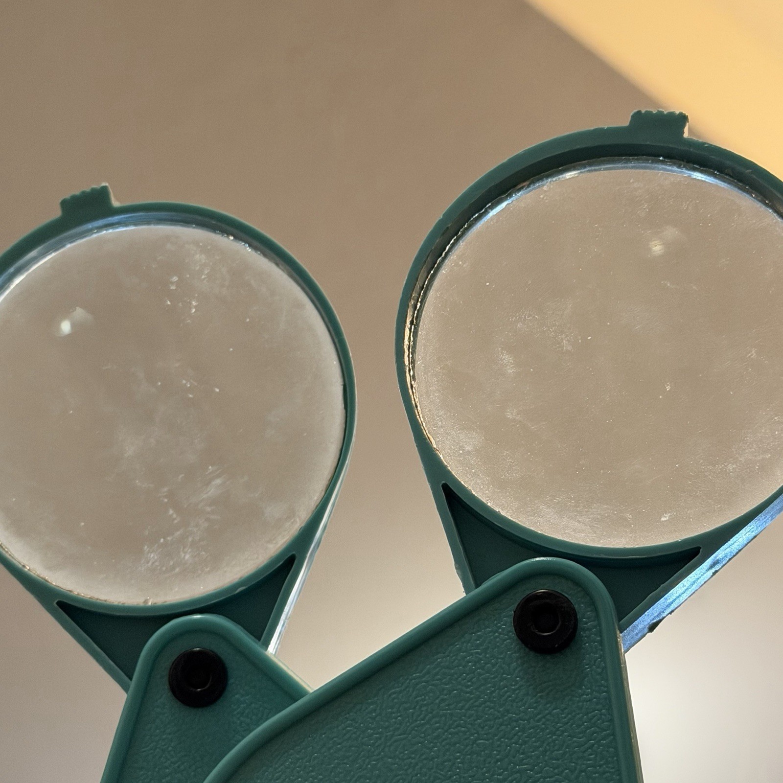 2 Magnifying Glasses Learning Toy Set Aqua Outdoor Play Bugs Summer Play Fun