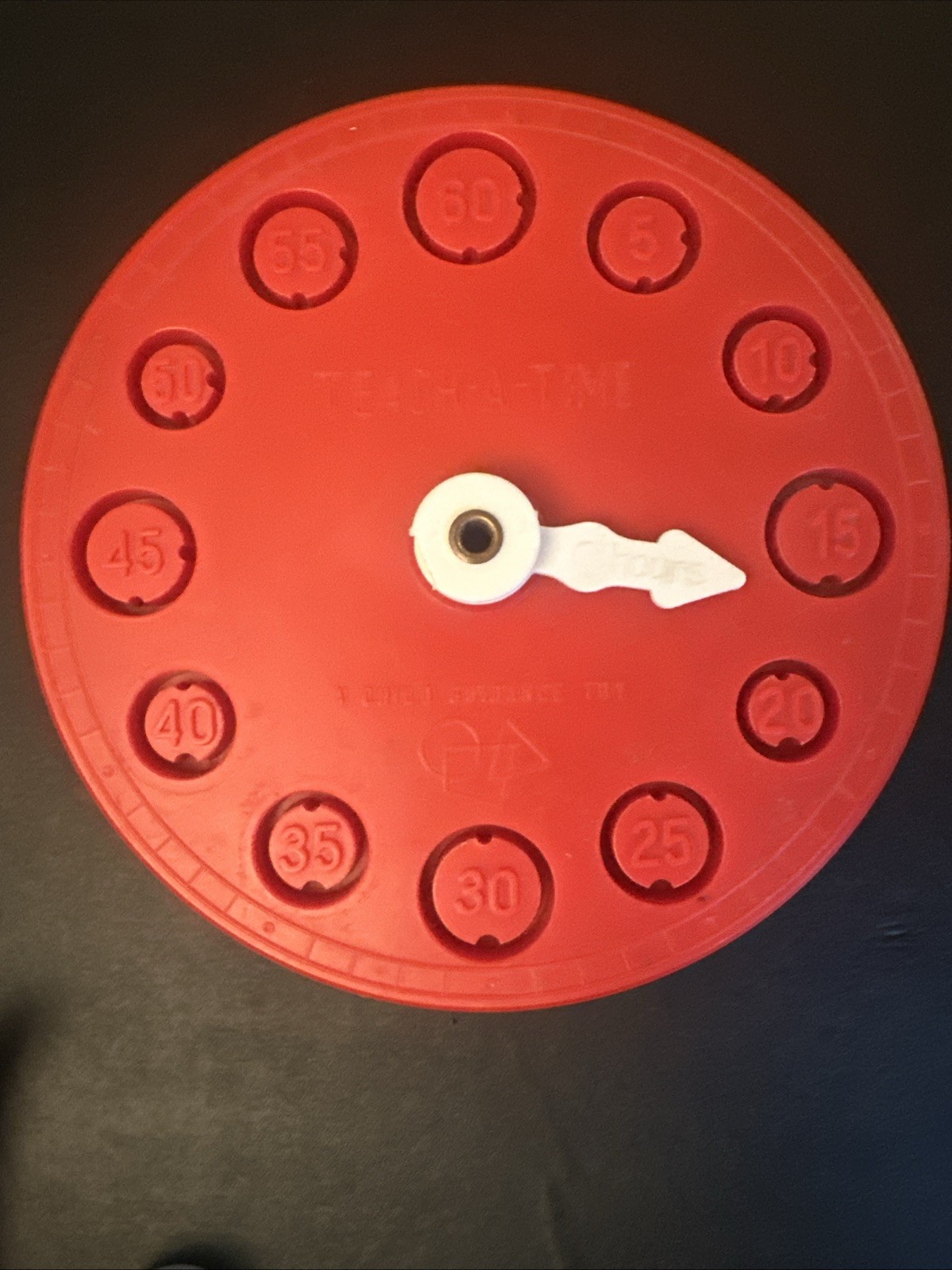 Vintage Teach-A-Time Puzzle Clock Educational Toy – A Child Guidance Toy Used