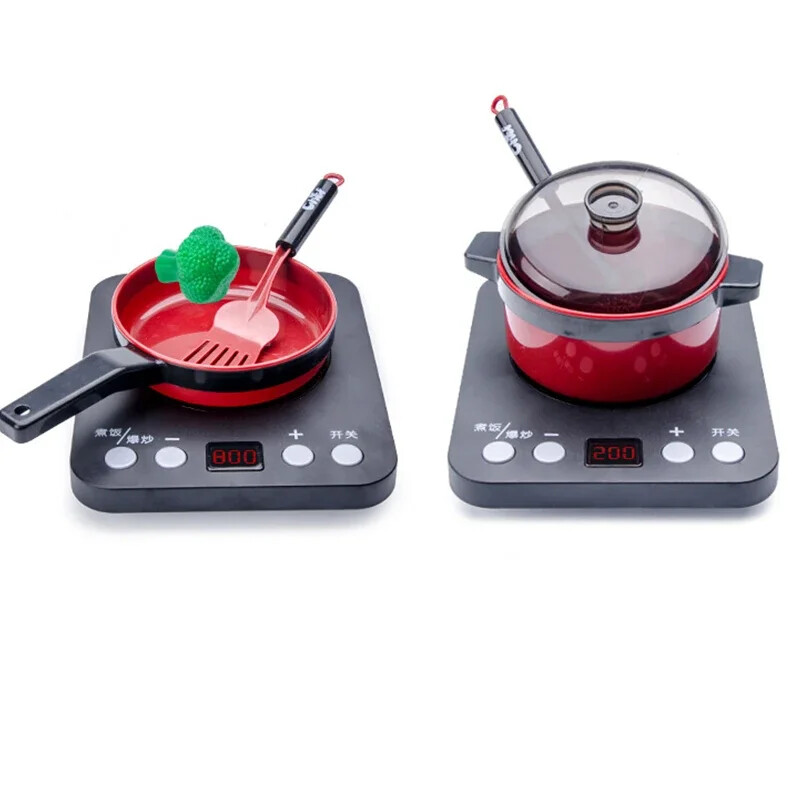 Set For Kids Girl Cooking Kitchen Toy Baby Cutting Fruit Cooking Kitchen Utensil