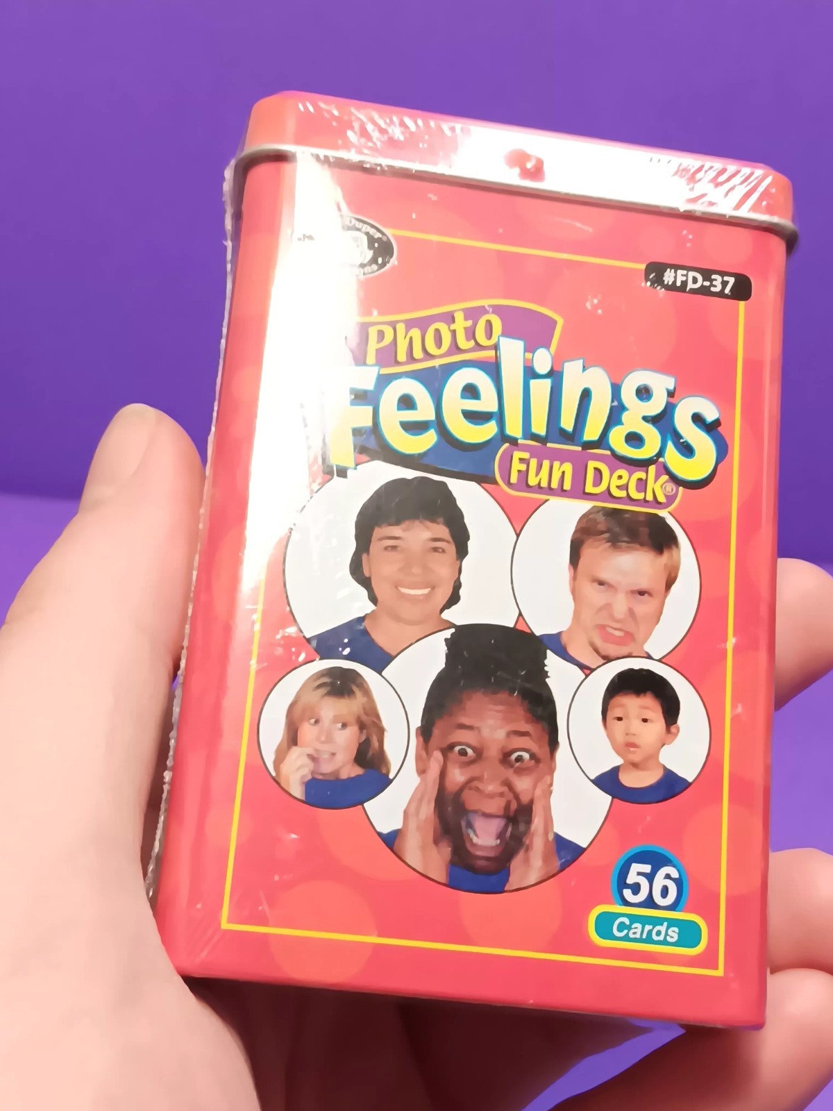 Super Duper Publications Photo Feelings Fun Deck FD-37 NEW SEALED Speech Therapy