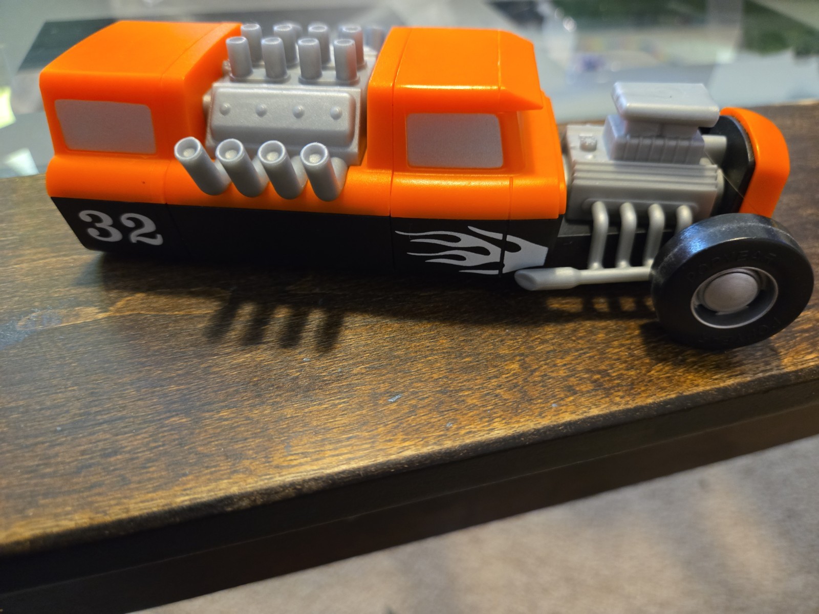 Popular Playthings Magnetic Mix or Match Vehicle. Dragster