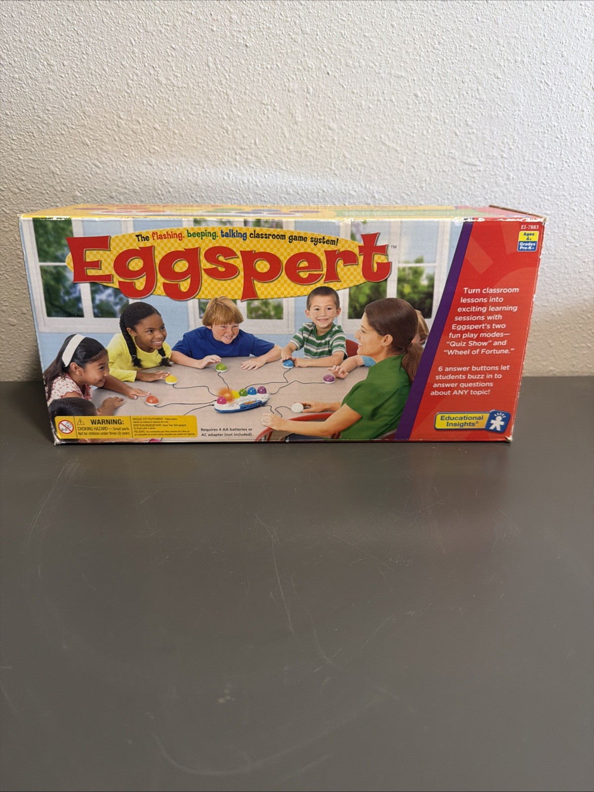 Eggspert Educational System Quiz Tool Buzzer Classroom Homeschool Games TeacherJ