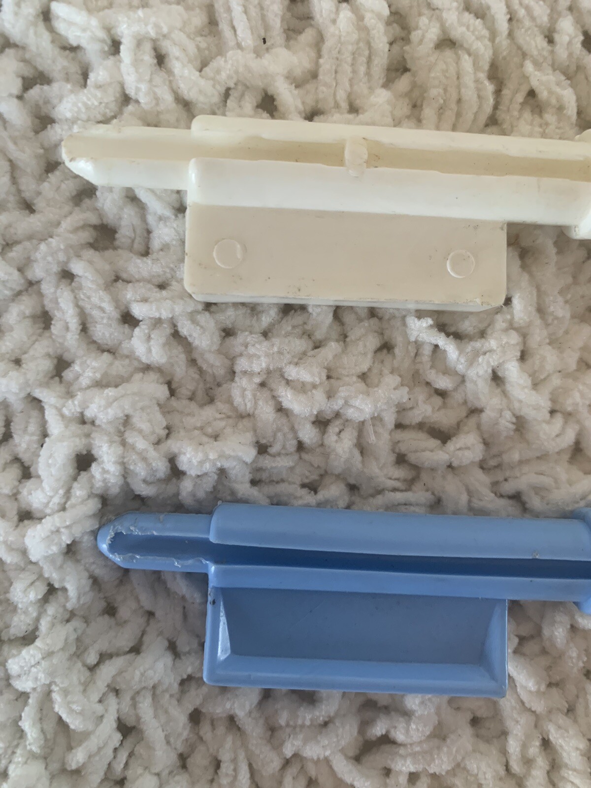 Two Keys of Learning A Child Guidance Toy Replacement Keys Light Blue And White