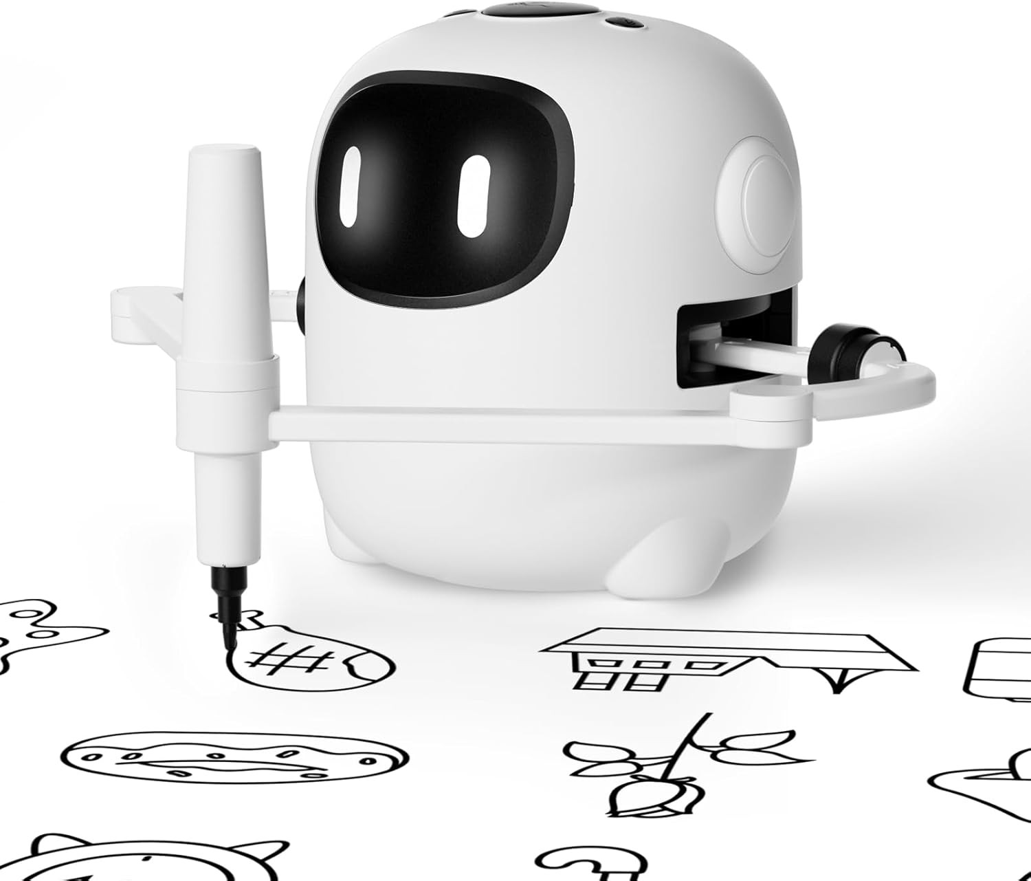 RIVGOT Drawing Robot for Kids with 150 Cards