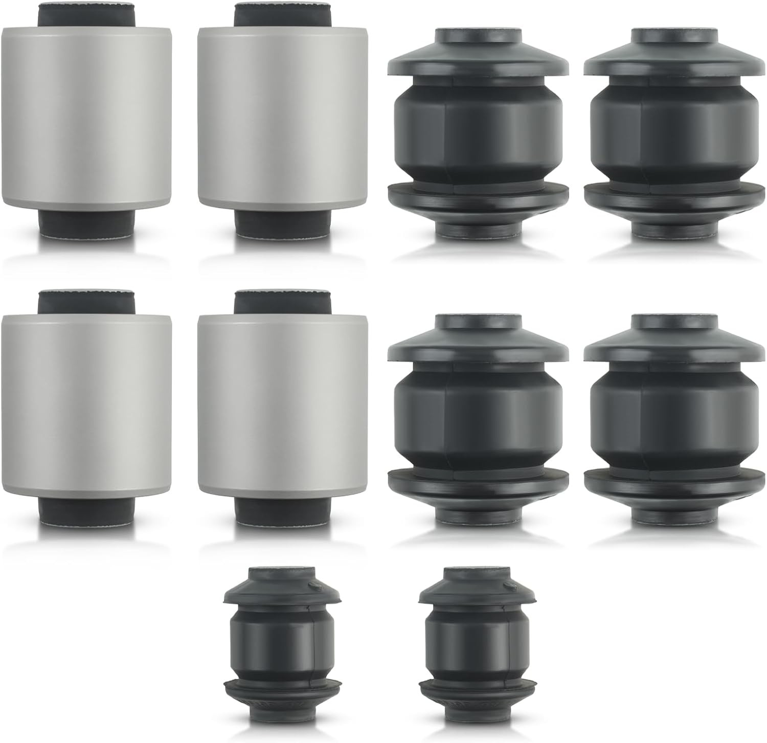 10PCS Rear Arm Bushing & Rear Lateral Upper Lower Arm Bushing Kit Fit for Toyota