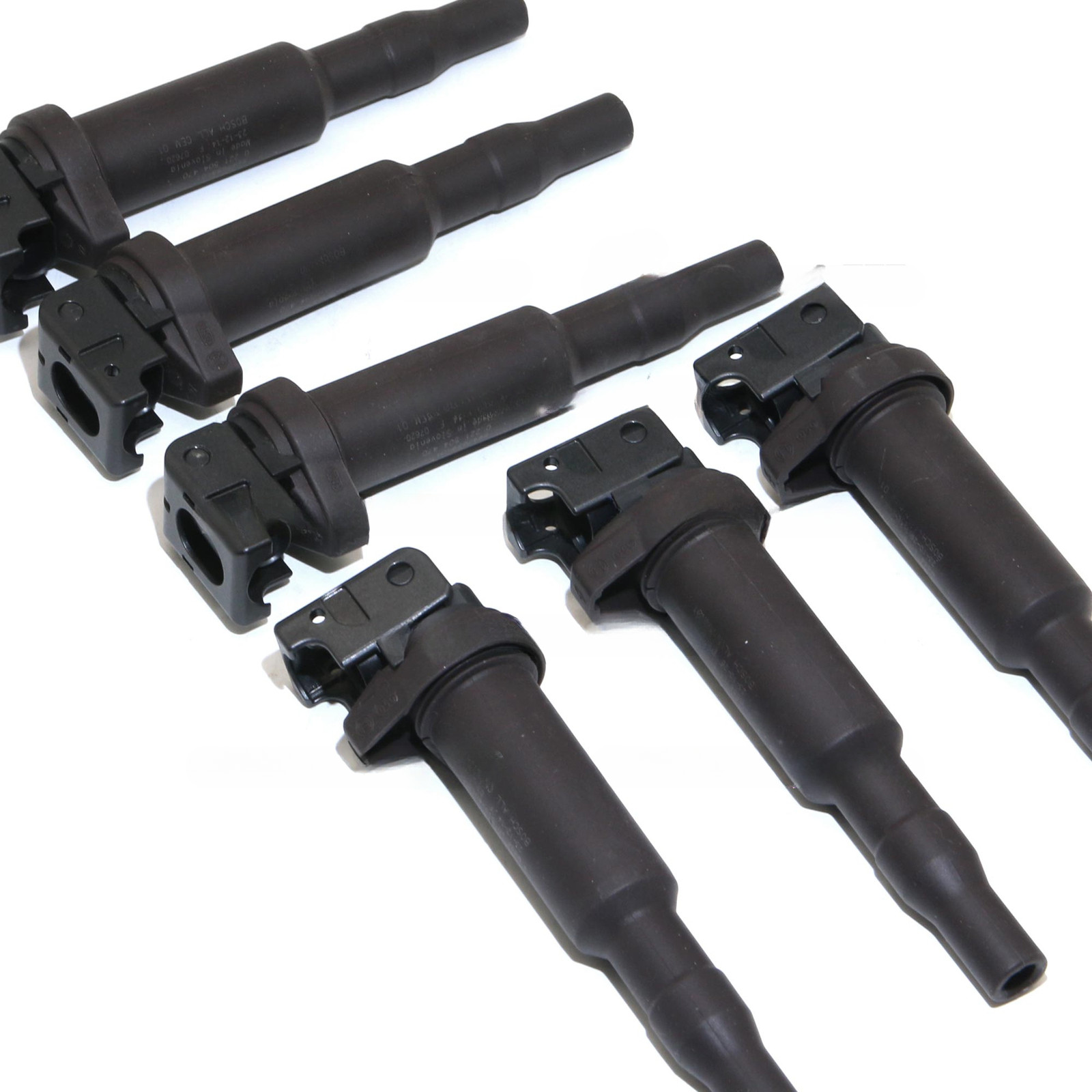 6x ignition coil 0221504470 For Bosch/BMW 325i 328i 335 525 528 530 535 X3 X5 X6
