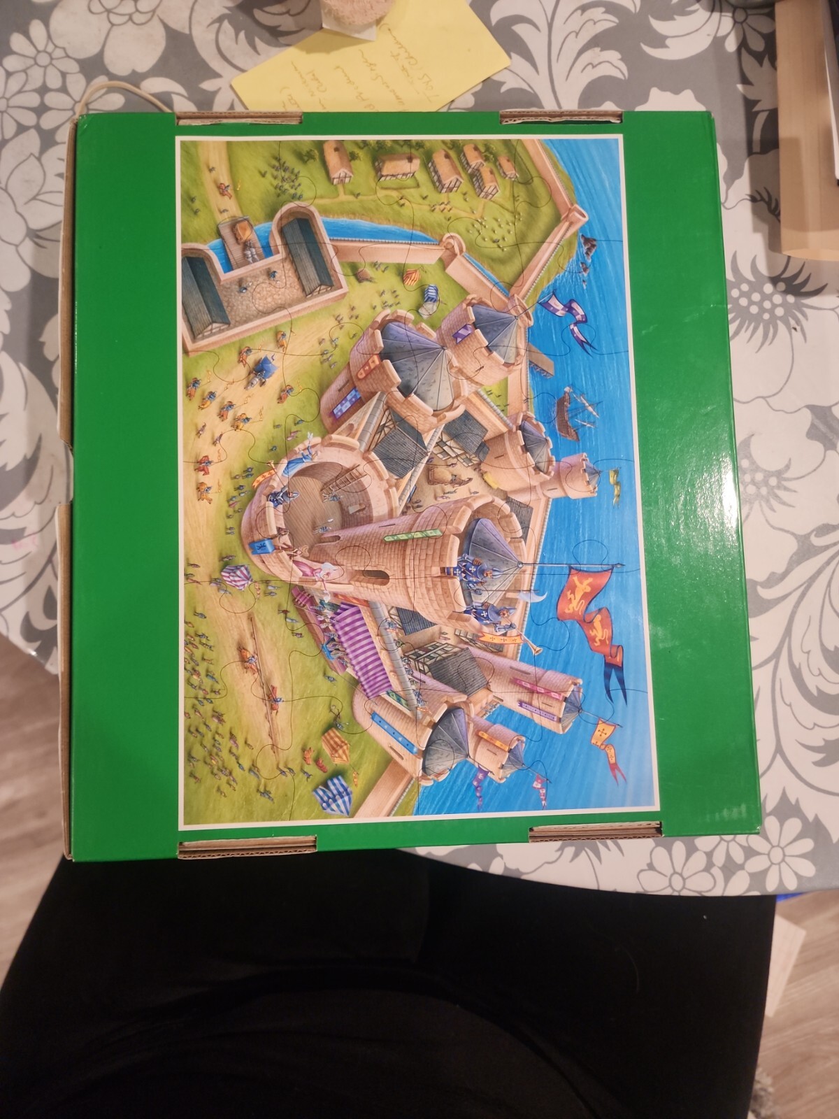 24 Big Piece Floor Puzzle 6 Square Feet 3ft X 2ft Active Minds Castles Kid Child