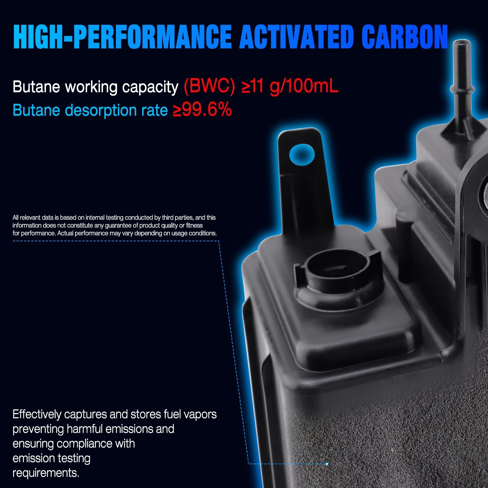 31420-1U000 Fuel Vapor Canister Assembly for Hyundai Santa Fe & Kia Sorento