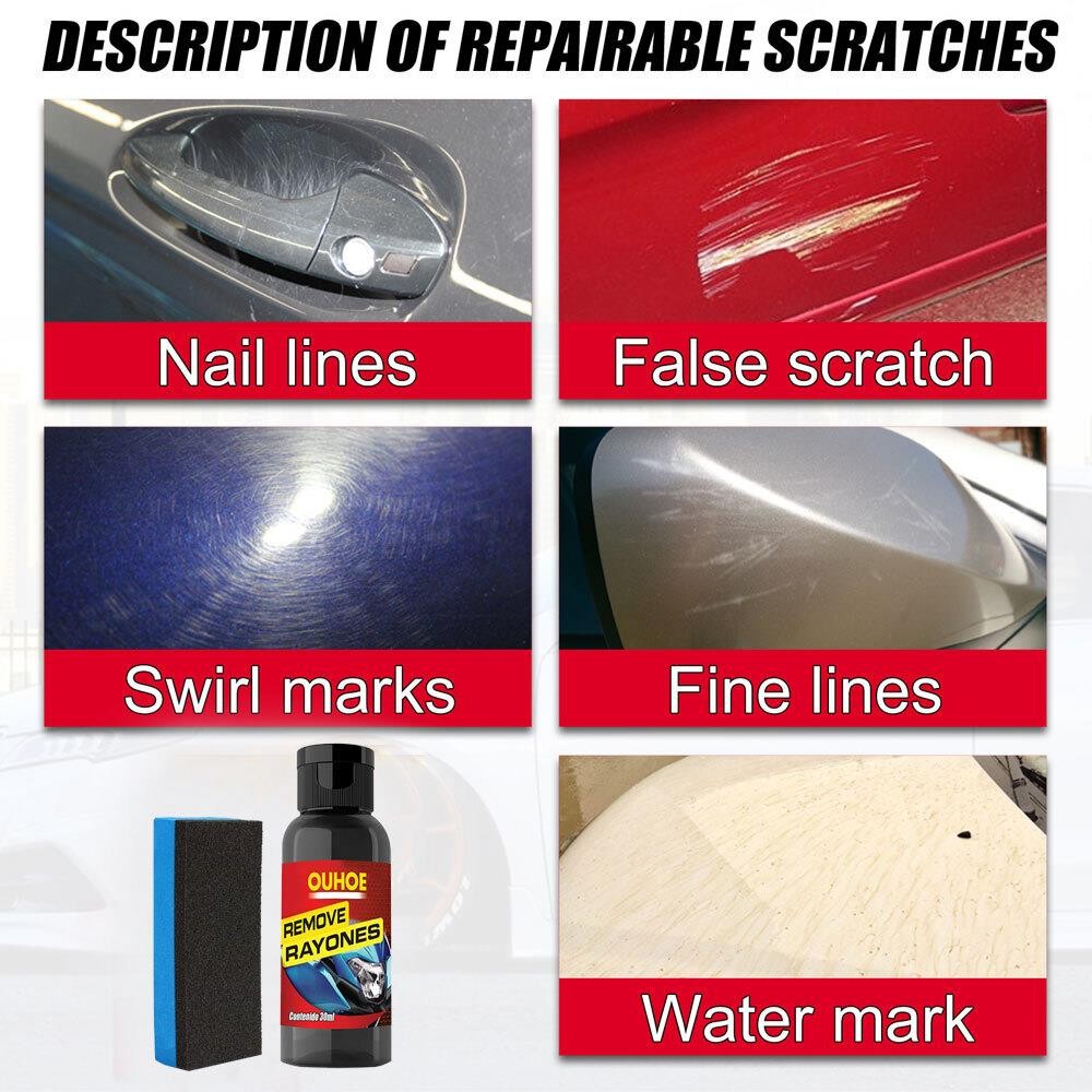 Car Paint Scratch Repair Remover Agent Car Coating Maintenance Accessories 30ml