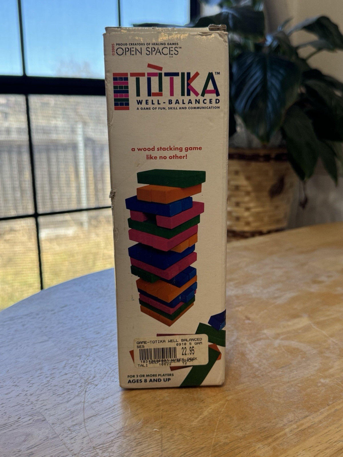 Open Spaces Totika Well Balanced Wood Stacking Game To Promote Personal Growth