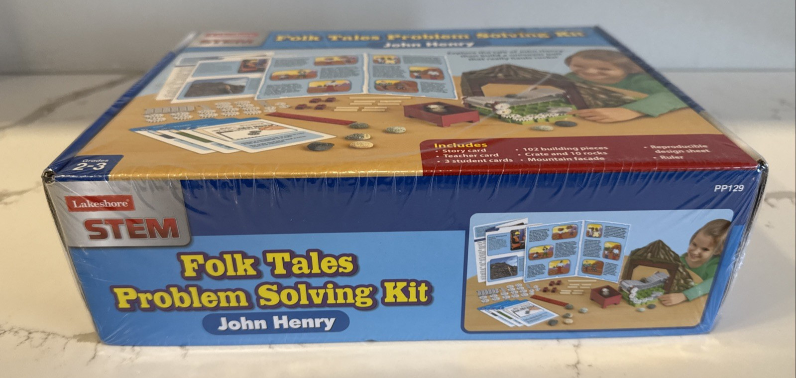 Lakeshore STEM Famous Inventors Problem Solving Kit John Henry NEW SEALED