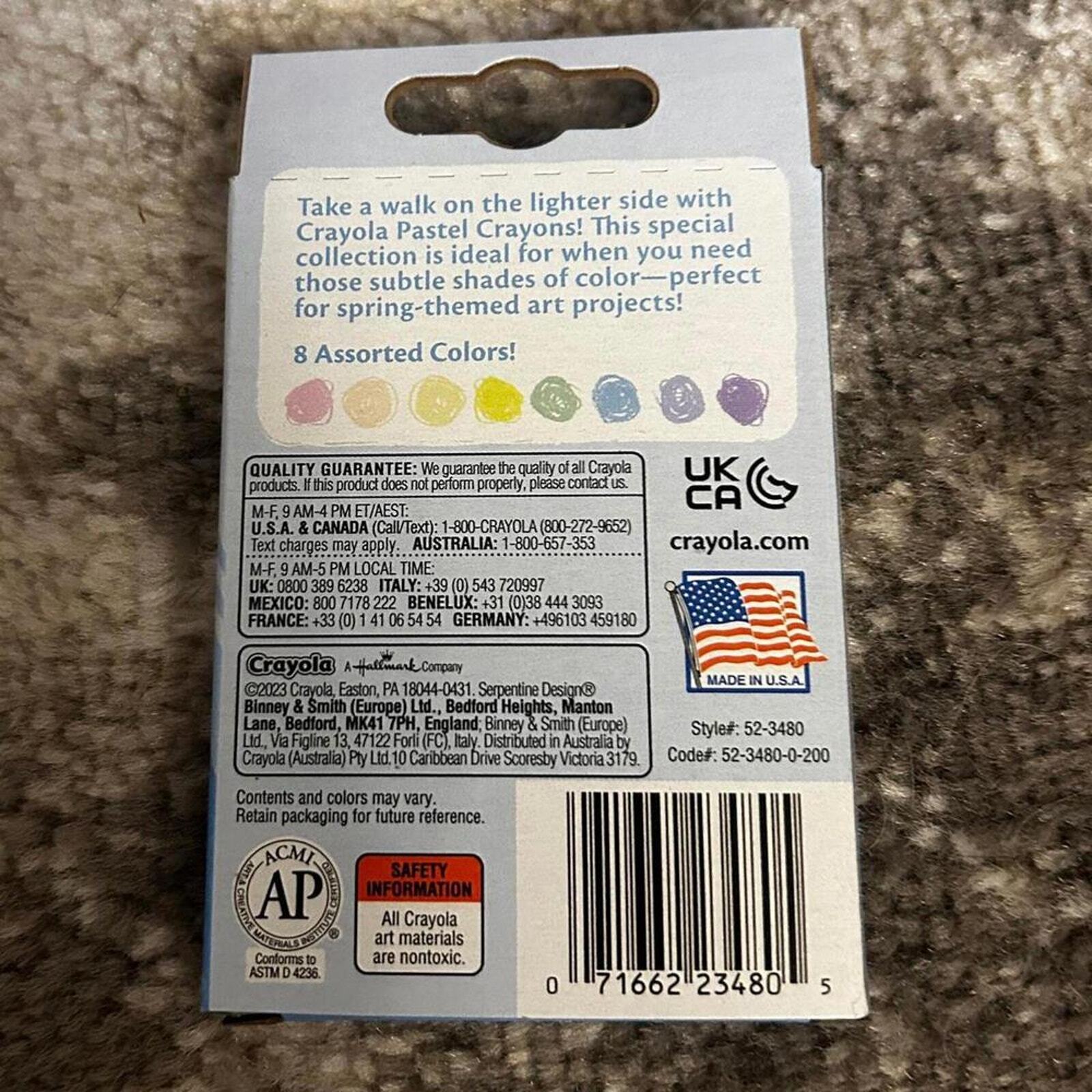 Specialty Crayola Crayons Four Boxes Limited Editon Crayons (NEW)