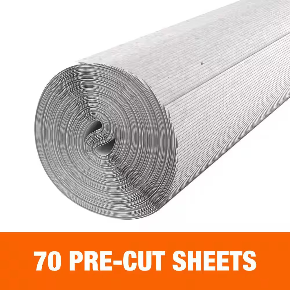1.8 Ft. X 30 In. 100% Recycled Packing Paper (75-Sheets) (2-Pack)