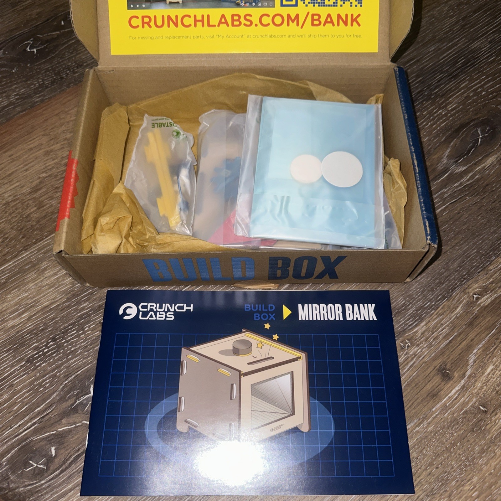 Mark Rober CrunchLabs Build Box #7 – Mirror Bank STEM Kit – New
