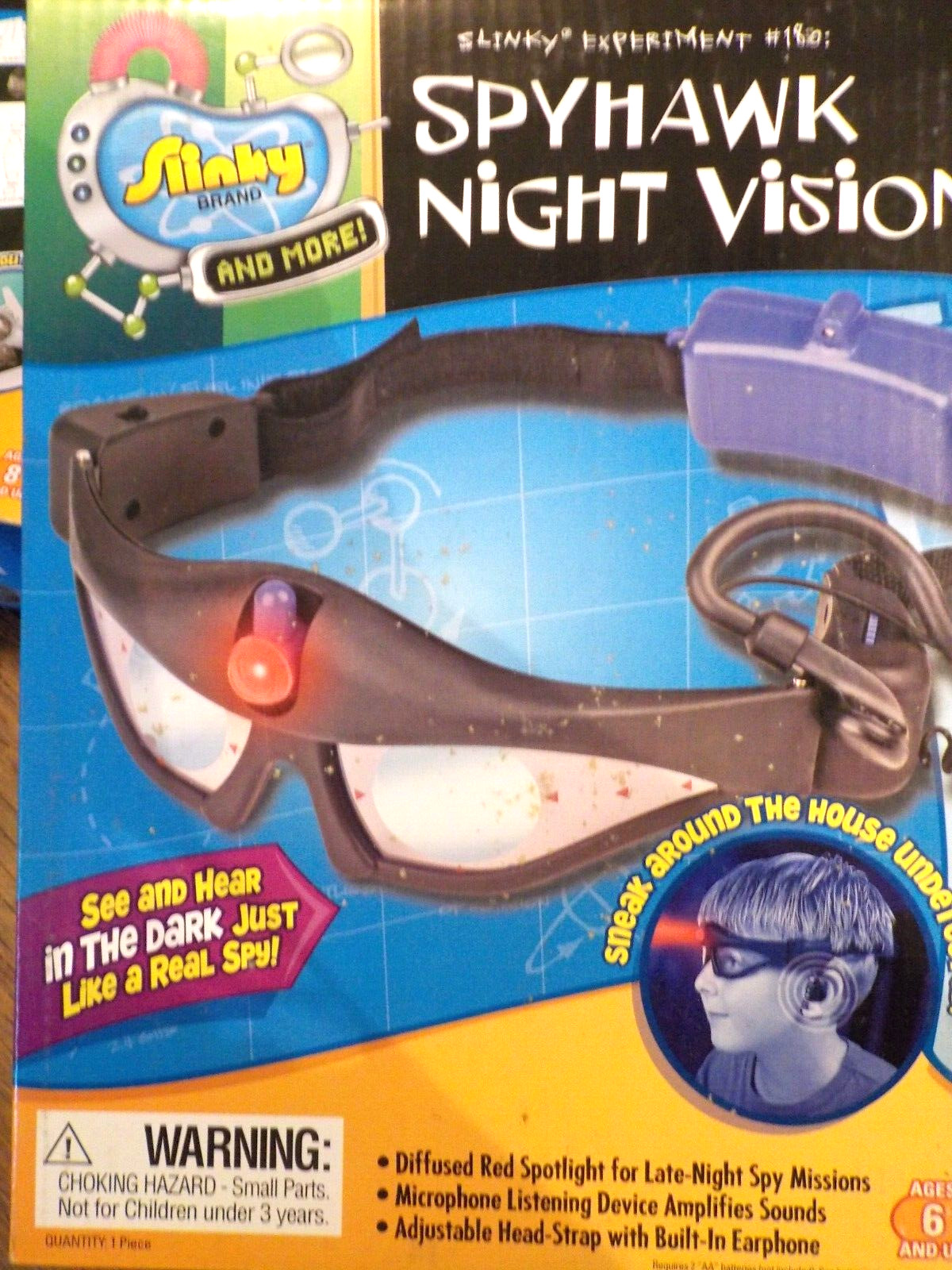 Slinky Science Kit 4 Different 8 up Solar, Finger Prints, Magnetix, Night Vision
