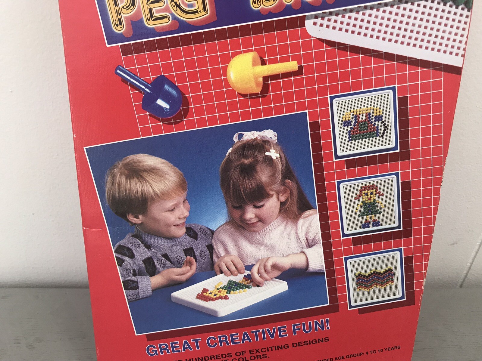 PEG BRIGHT 1988 AMAV #4512 VINTAGE NIB KIDS Great Creative Fun Ages 4-10 Years